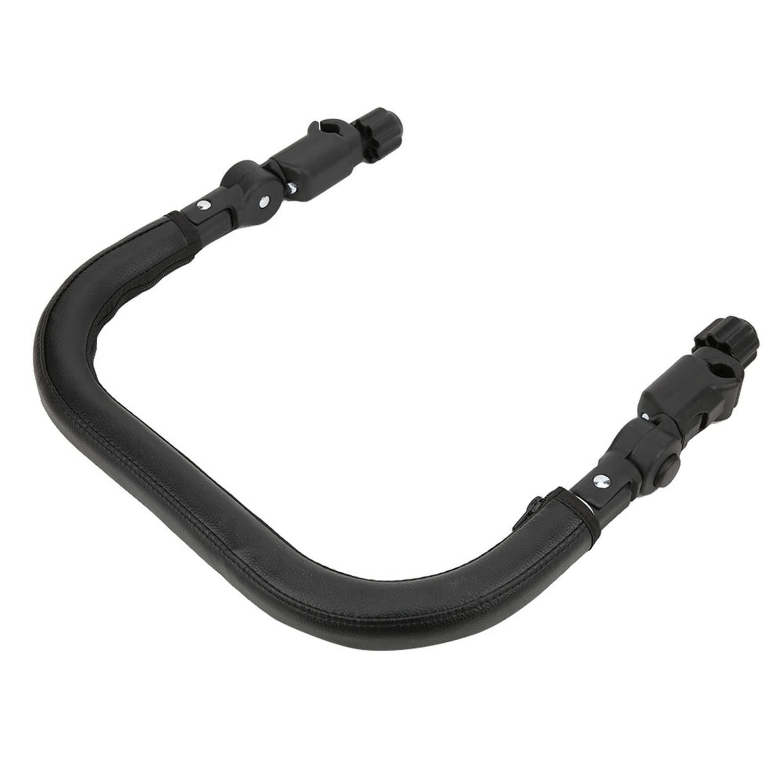 Universal Baby Stroller Bumper Bars - Leather Armrest for Rhombic, Quadrate & Rectangle Tubes | Stroller Accessories for Safety & Comfort | Perfect for Urban Walks, Shopping & Travel