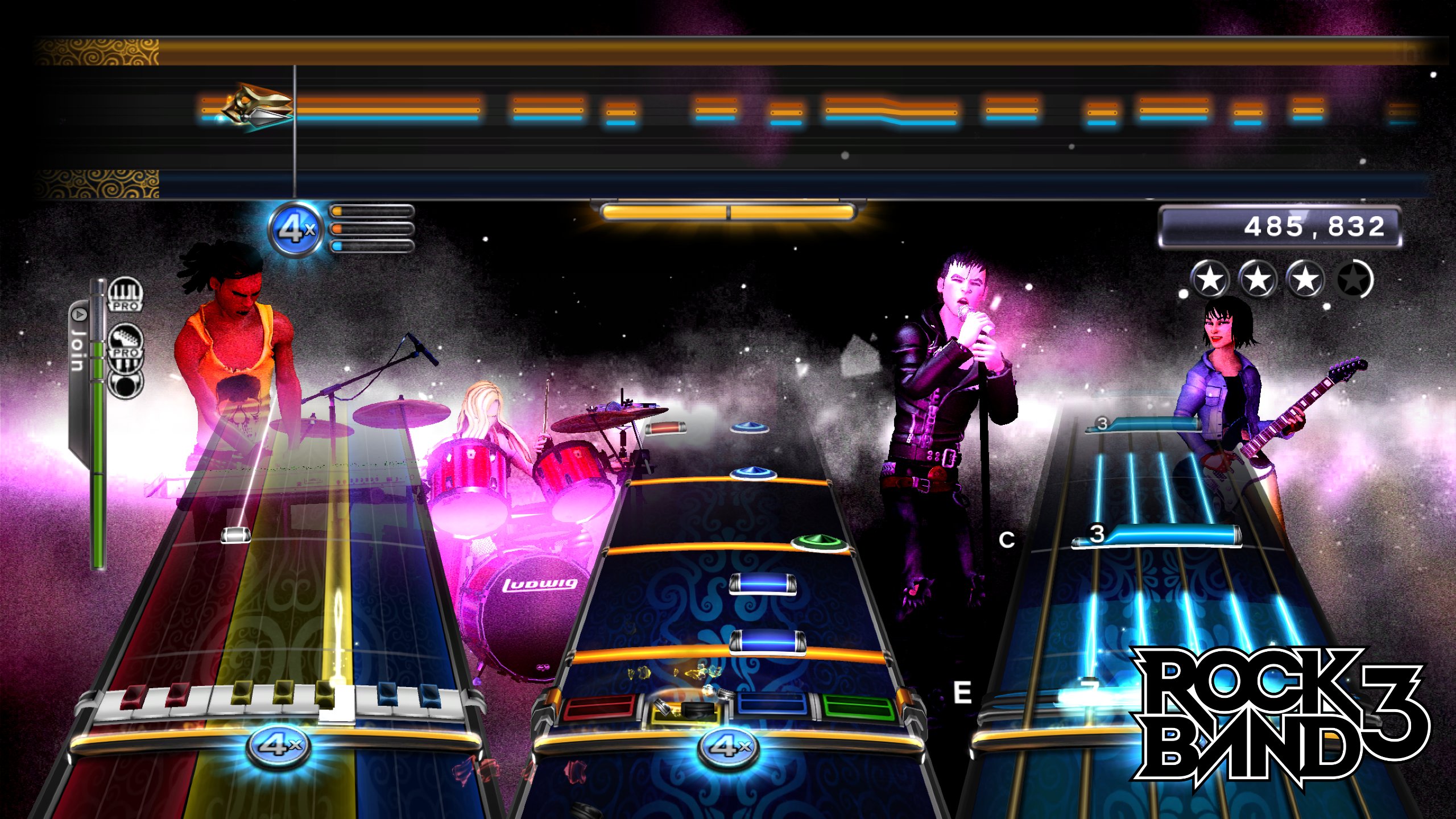 Rock Band 3 for Nintendo DS - Music Video Game with Multiplayer Mode | Perfect for Family Game Nights & Party Entertainment
