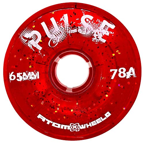 65x37 Glitter Red