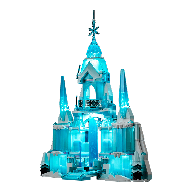 LEGO Disney Elsa's Ice Palace 43244 Light Kit - LED Lighting Set for LEGO Building Blocks - Enhance Your Disney Frozen Castle Display for Home Decor & Collectibles