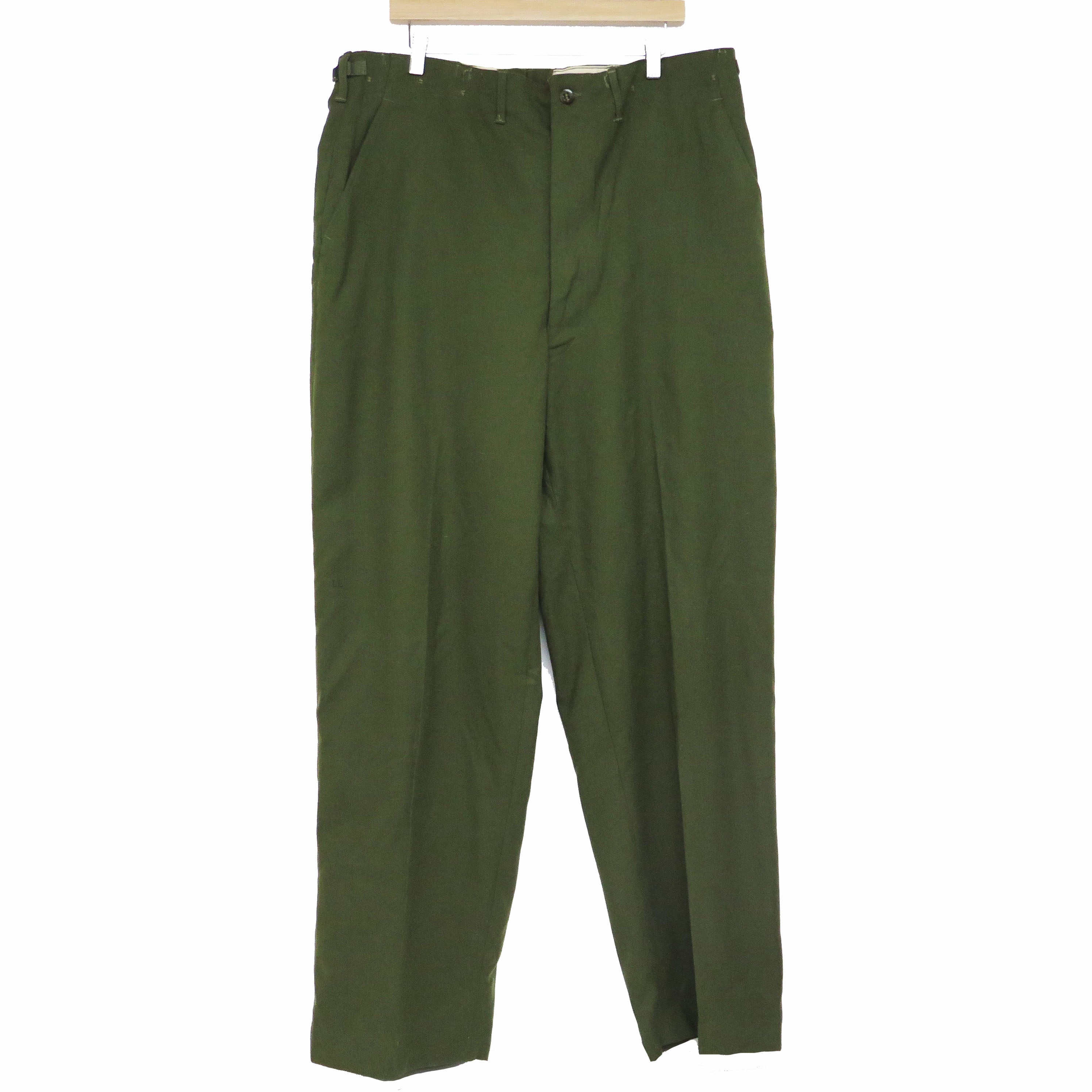 Vintage US Army M1951 M51 Field Trousers Pants - Korean War Era - Size 40X33 Long Large - Military Surplus for Reenactment & Outdoor Adventures