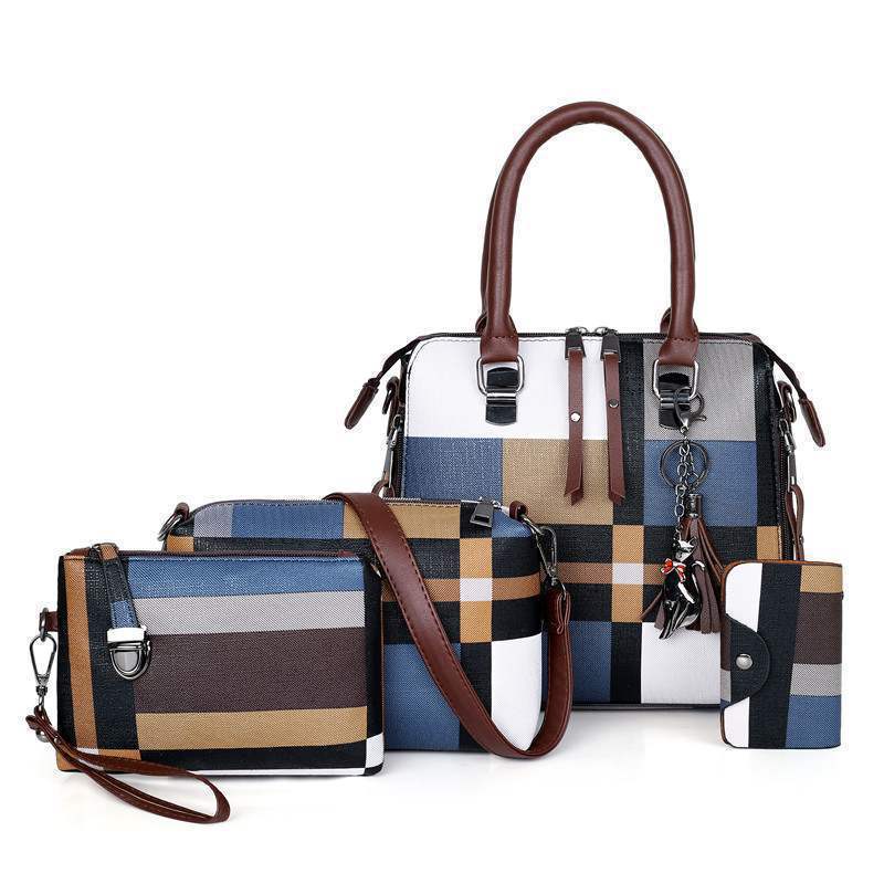 Luxury Designer Plaid Handbags for Women - Elegant & Stylish Tote Bags for Work, Travel, and Everyday Use