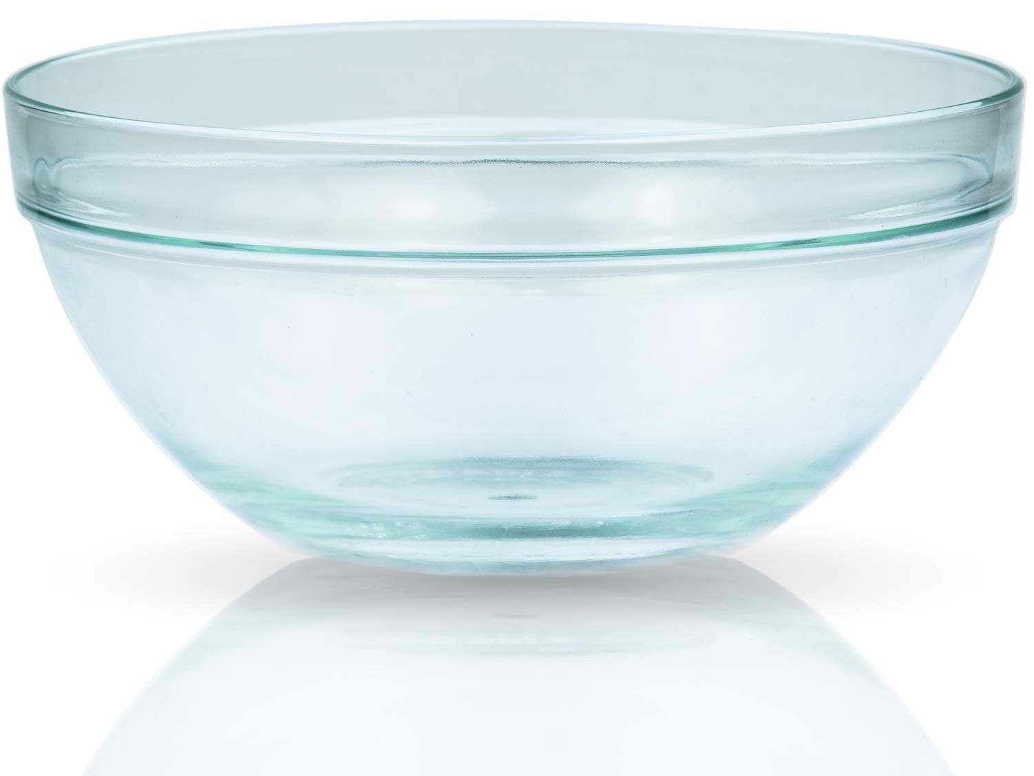 Stackable Glass Lunch Bowls with Multi-Color Lids - 5-Piece Set for Meal Prep, Food Storage & Office Lunch | BPA-Free, Microwave & Dishwasher Safe