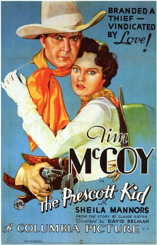 Vintage The Prescott Kid Movie Poster 11x17 - Classic Western Film Decor for Home Theater, Office & Man Cave