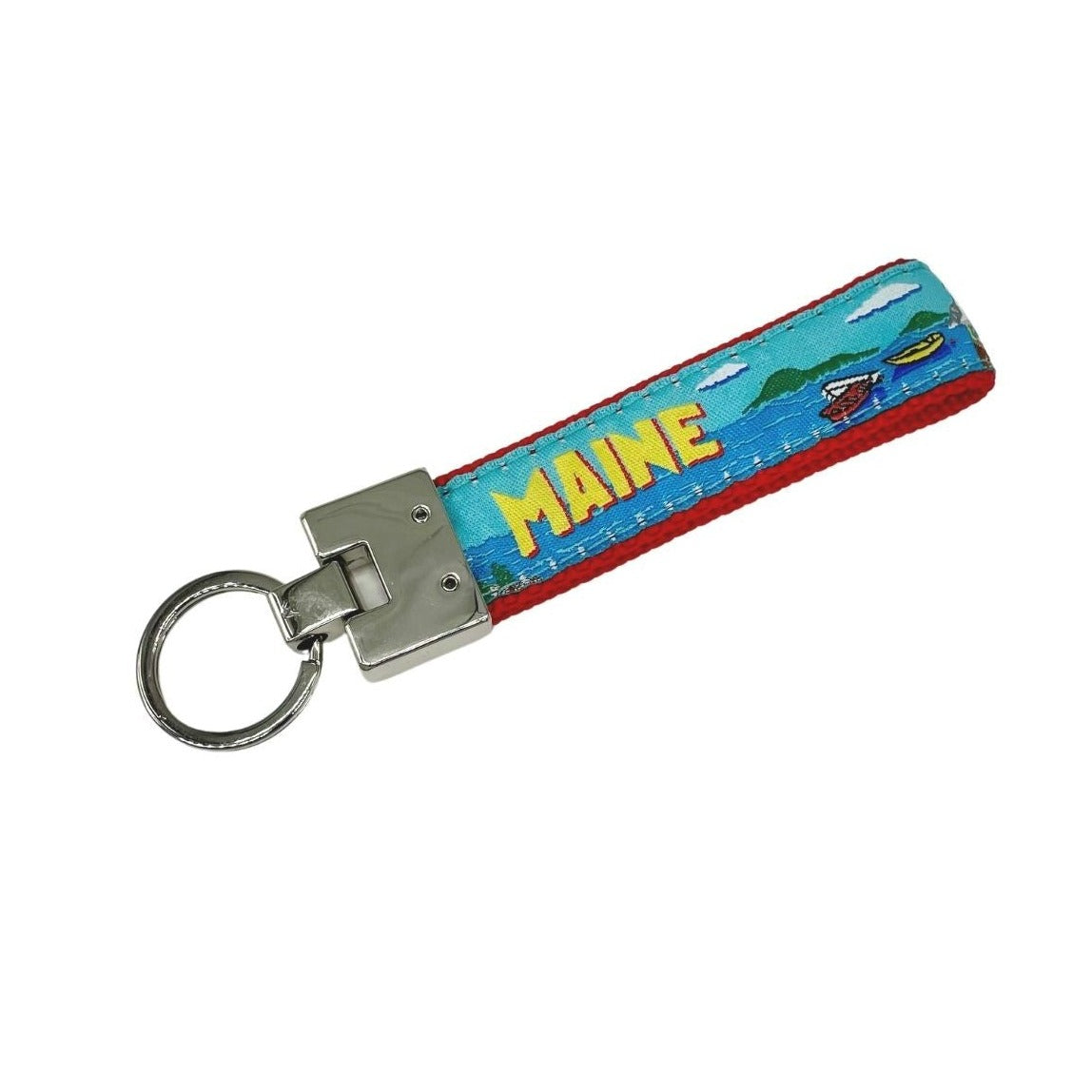 Maine Lobster Keychain - Durable & Stylish Key Fob for Home, Office, and Travel Accessories | Perfect Gift for Seafood Lovers