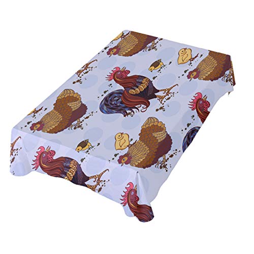 D Rooster Colorful