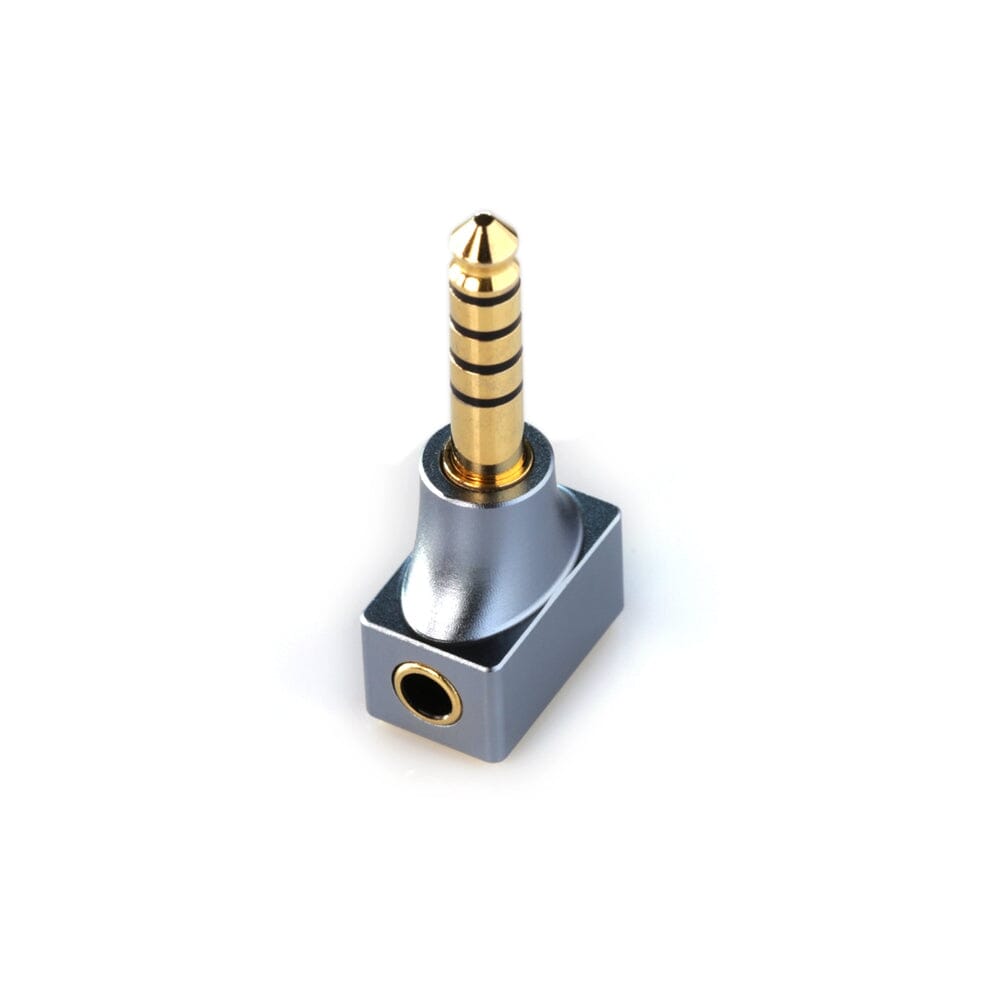 DD ddHiFi DJ30A 3.5mm Female to 4.4mm Male Audio Adapter - Gold Plated Connector for High-Quality Sound - Compatible with 4.4mm Output Devices Like Headphones, DACs & Audio Players - Perfect for Audiophiles & Music Enthusiasts