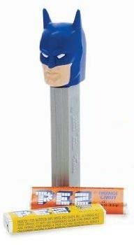 Batman PEZ Candy Dispenser - Official DC Comics Collectible - Fun Novelty Gift for Kids & Adults - Perfect for Halloween, Parties & Movie Nights