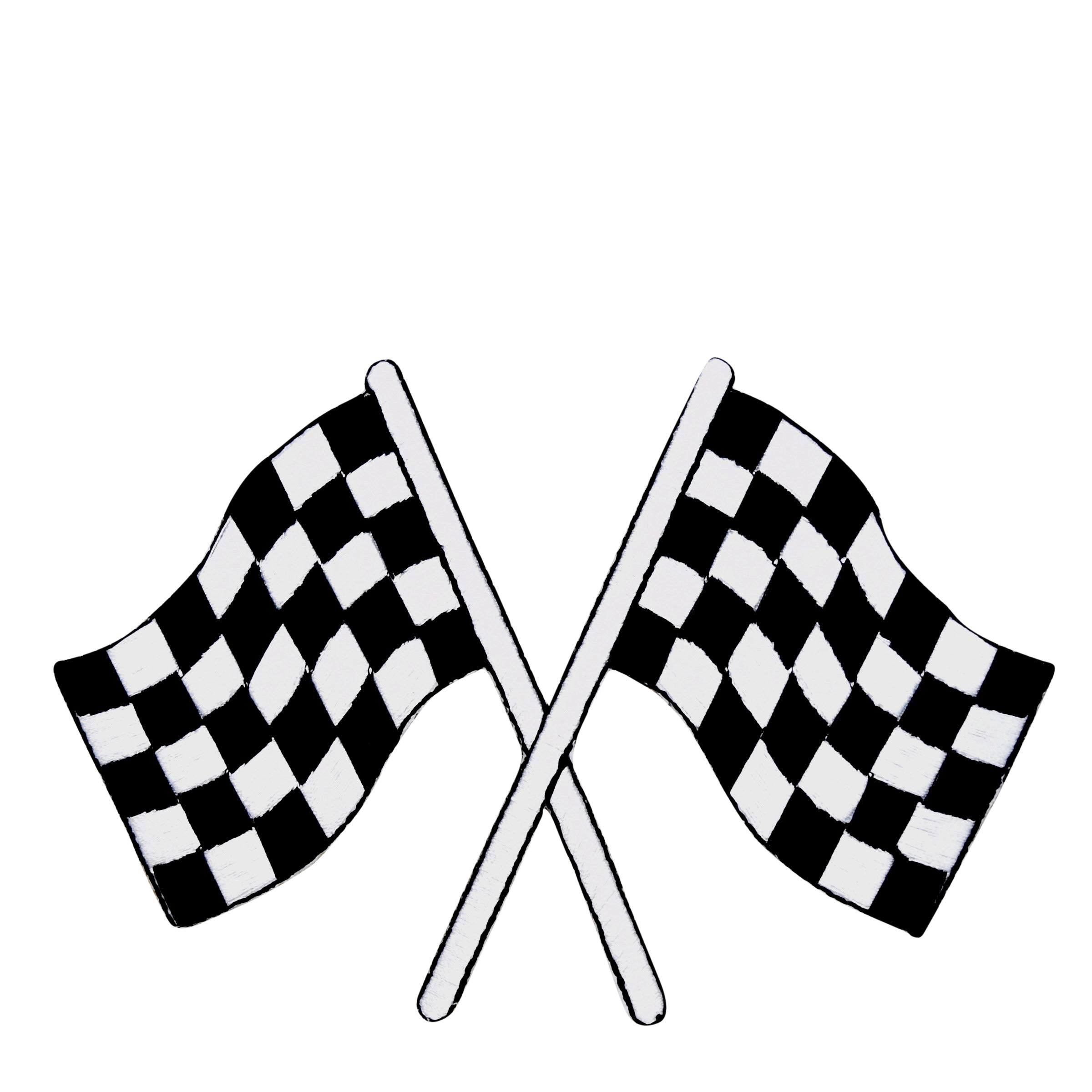 High-Quality Embroidered Racing Flags Iron-On Patches - Durable Fabric Decals for DIY Jackets, Hats & Bags - Perfect for Motorsport Fans, Car Enthusiasts & Costume Design