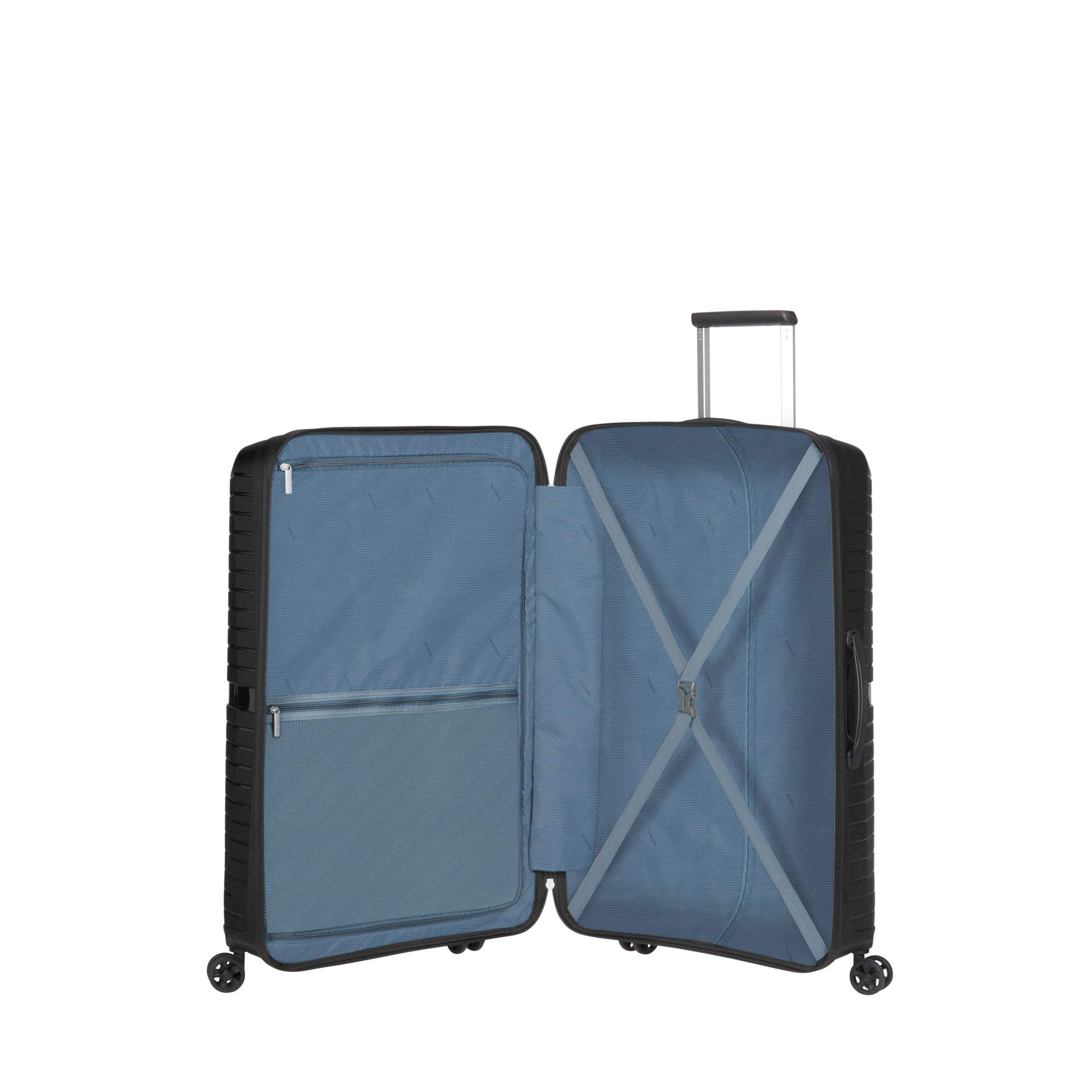 American Tourister Airconic Spinner Large Suitcase - Lightweight Expandable Check-in Luggage with 4 Multi-Directional Wheels for Travel, Business Trips & Vacations