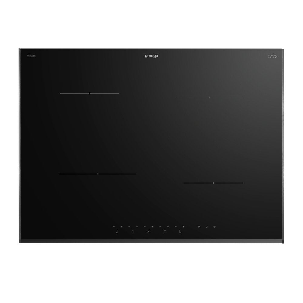 Omega 70cm Induction Cooktop - 10 Amp Power Phasing OCI704PPTZ - Fast Heating, Energy Efficient for Home Kitchen & Commercial Use