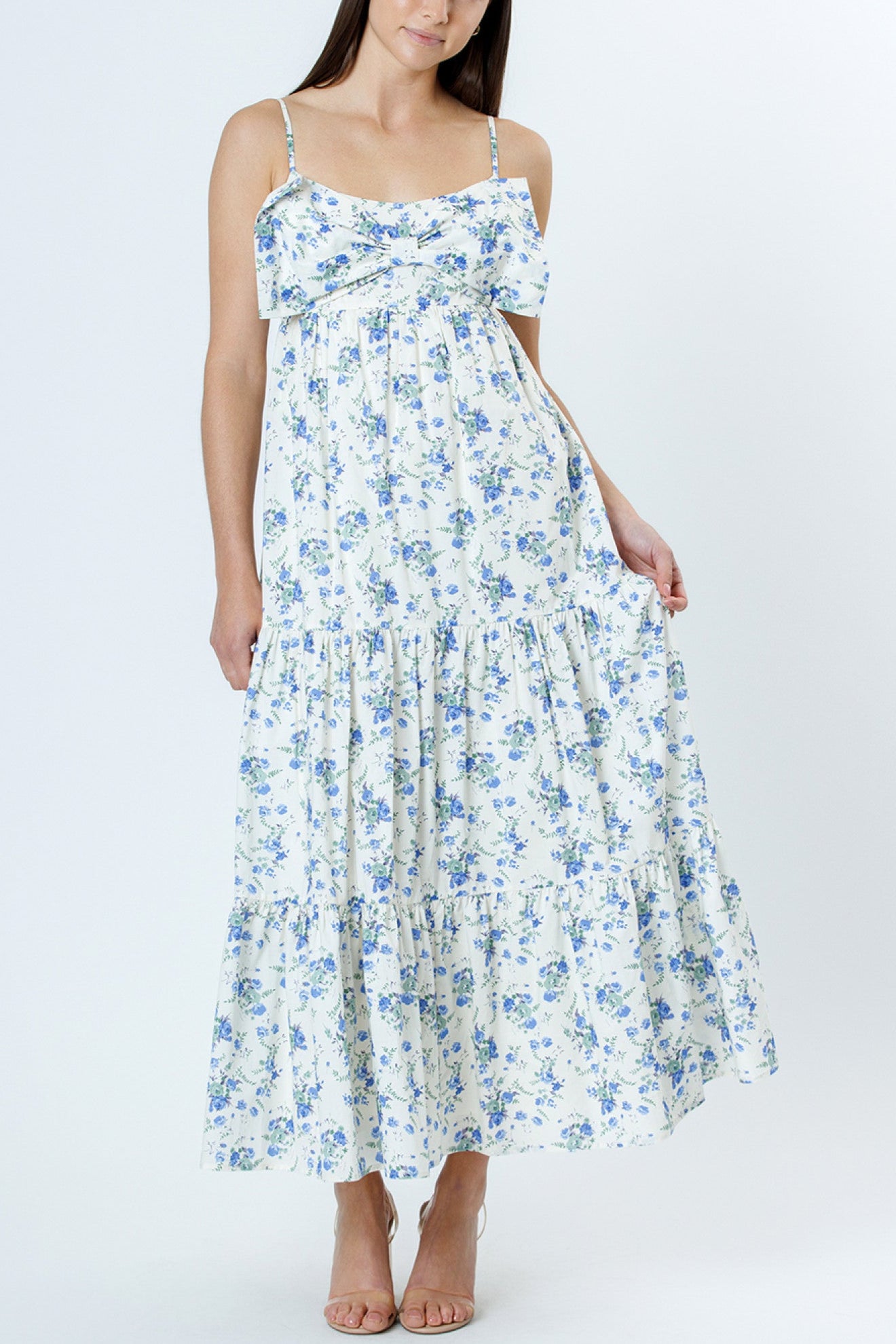 Good Grace Midi Dress - Flowy Summer Casual Dress for Women | Perfect for Beach, Brunch & Date Night