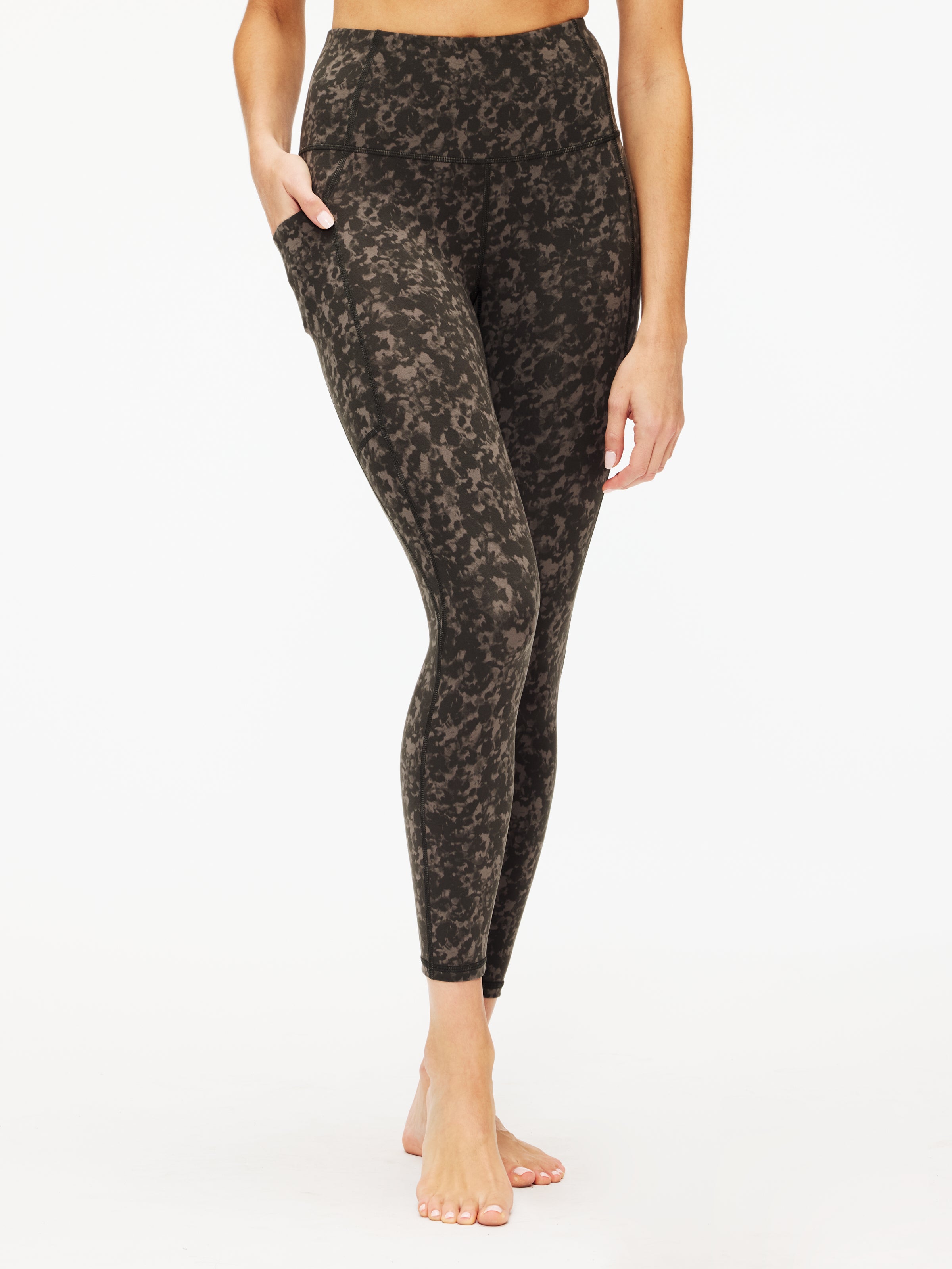Varley Move Pocket Legging - High Waist Yoga Pants with Side Pockets for Women - Perfect for Workouts, Running & Lounge Wear