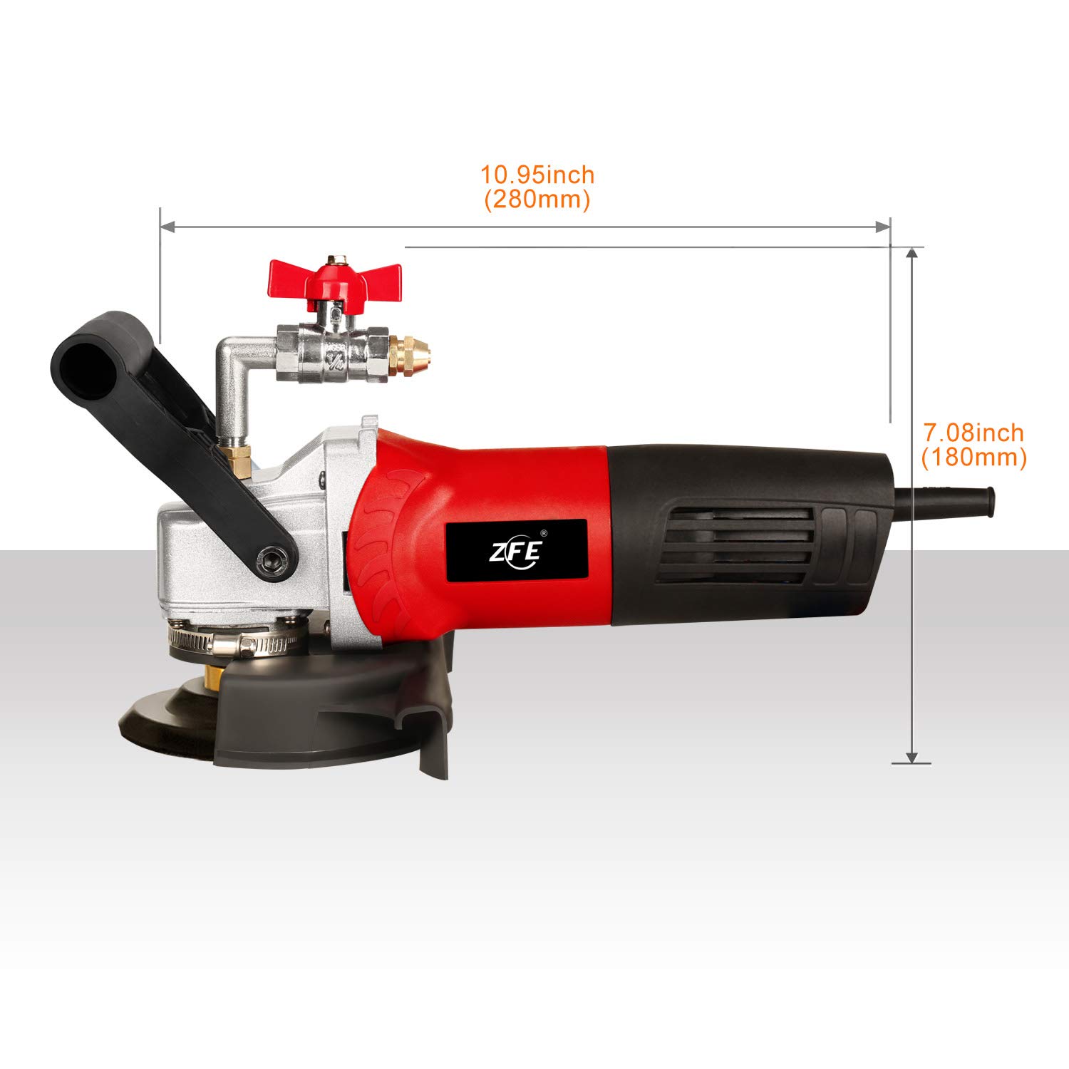 800W 110V Variable Speed 4-Inch Wet Polisher Grinder with Diamond Polishing Pads - Professional Stone Polishing Tool for Granite, Marble, Concrete & Natural Stone - Perfect for Countertops, Floors & DIY Home Renovation Projects
