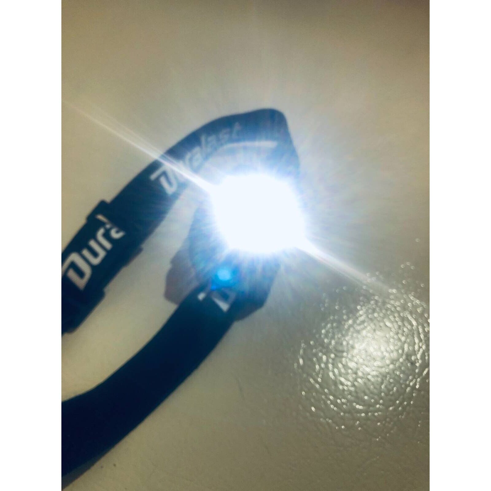 Rechargeable USB LED Headlamp with Adjustable Light - Black (Model SR 17249) - Perfect for Camping, Hiking, Running & Night Work