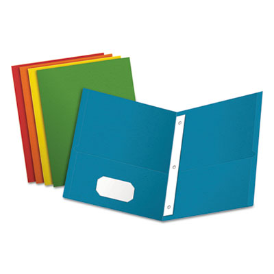 25-Pack Twin Pocket Folder with Tang Fastener - Letter Size for School, Office & Document Organization | Durable File Folders for Students, Teachers & Professionals