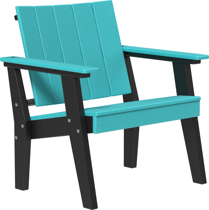 LuxCraft Modern Urban Chat Chair - Stylish Accent Chair for Living Room, Office & Lounge - Perfect for Small Spaces, Reading Nook & Conversation Areas