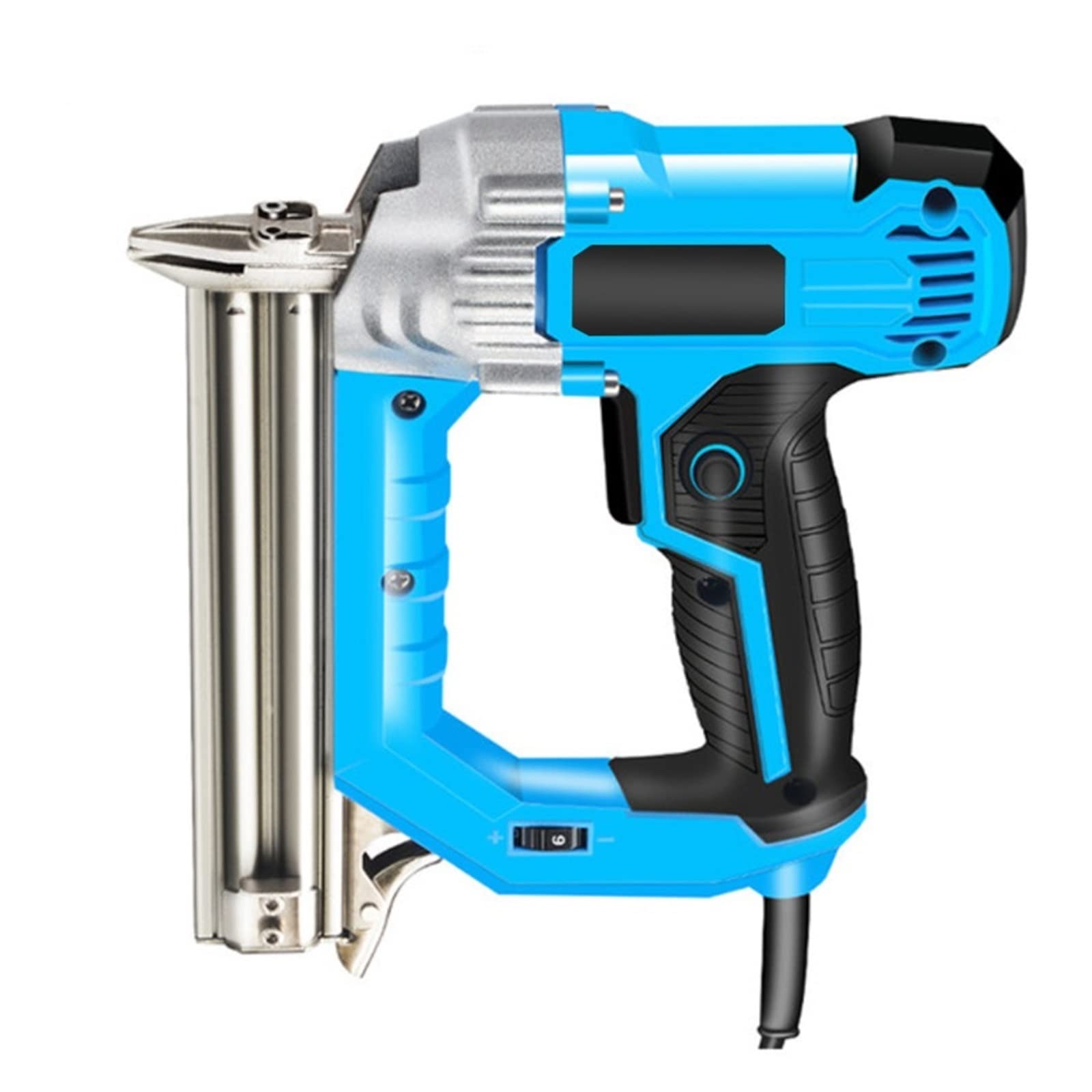 2300W Electric Nail Gun - Professional Woodworking Tool with Straight Staple Nails (F30/F25/F20/F15) for Furniture Making, Carpentry & DIY Projects | Heavy Duty Nail Stapler Shooter for Home Renovation and Construction Work