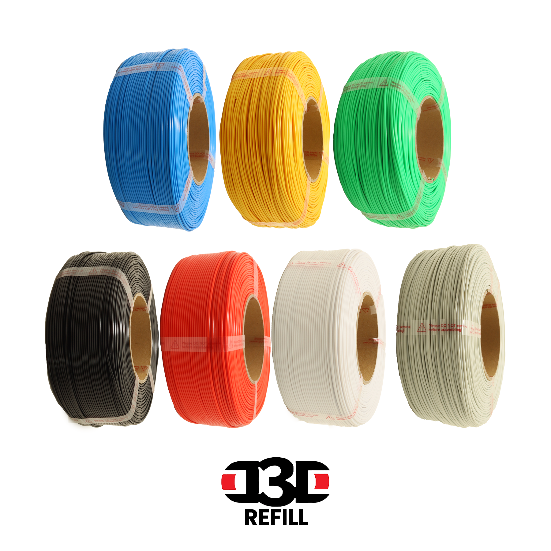 High-Quality D3D PLA Filament Refill - 1.75mm 1kg Spool | Bambu Lab Compatible | Vibrant Color Options for 3D Printing | Perfect for Home DIY, Cosplay Props & Prototype Modeling