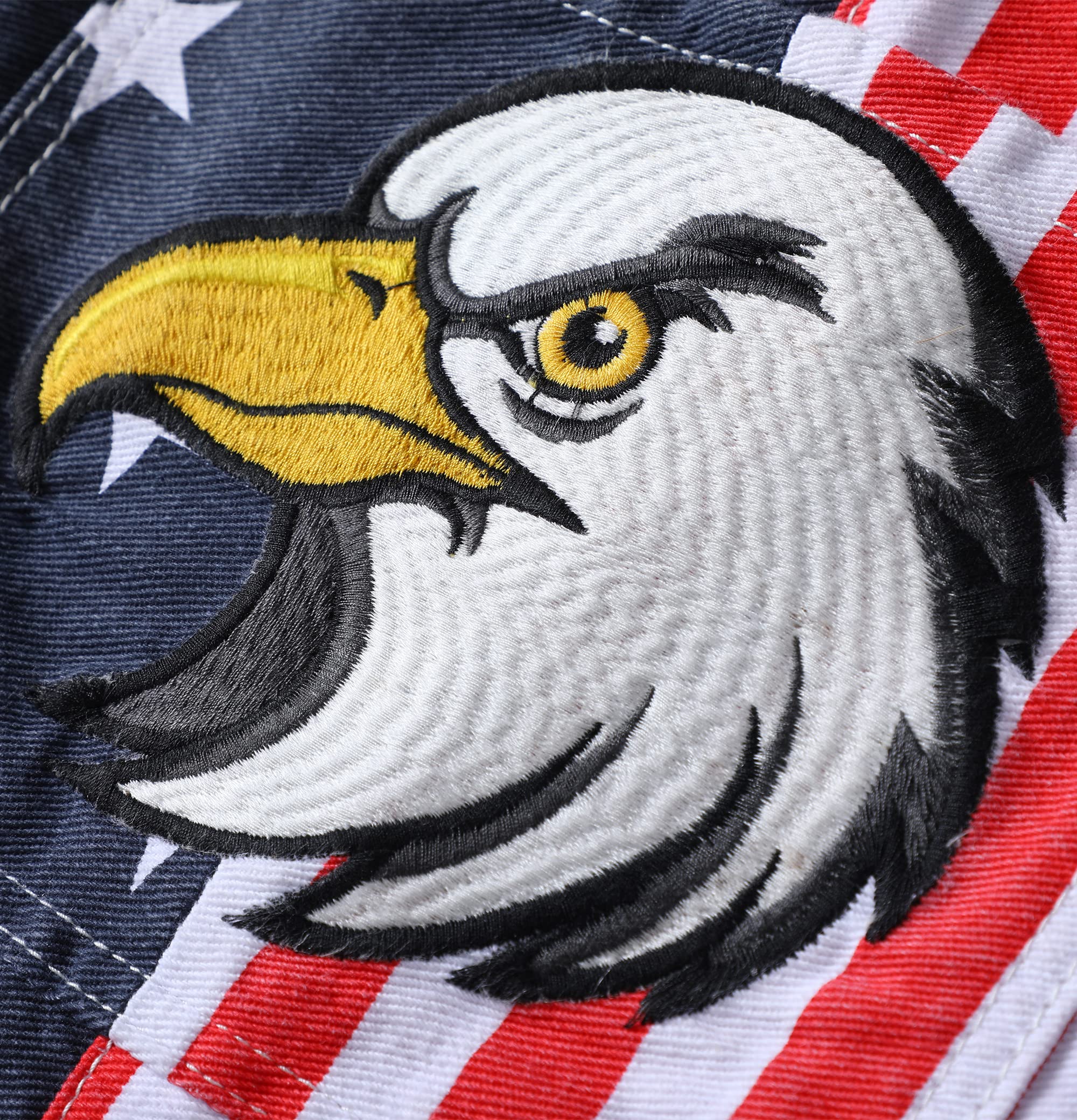 American Flag Denim Overalls Shorts for Men & Women - Adjustable Strap Casual Romper Jumpsuit | Patriotic Fashion, 4th of July Outfit, Summer BBQ Attire