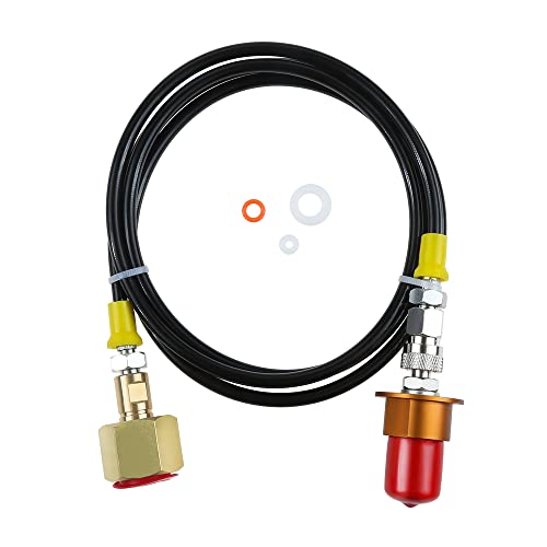 Gold CO2 Adapter Hose