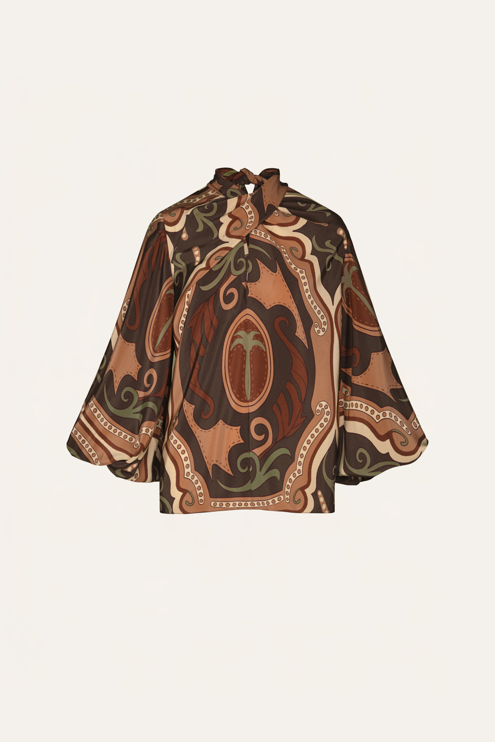 Intricate Islands Top - Stylish Floral Print Women's Blouse for Casual Wear & Summer Outfits