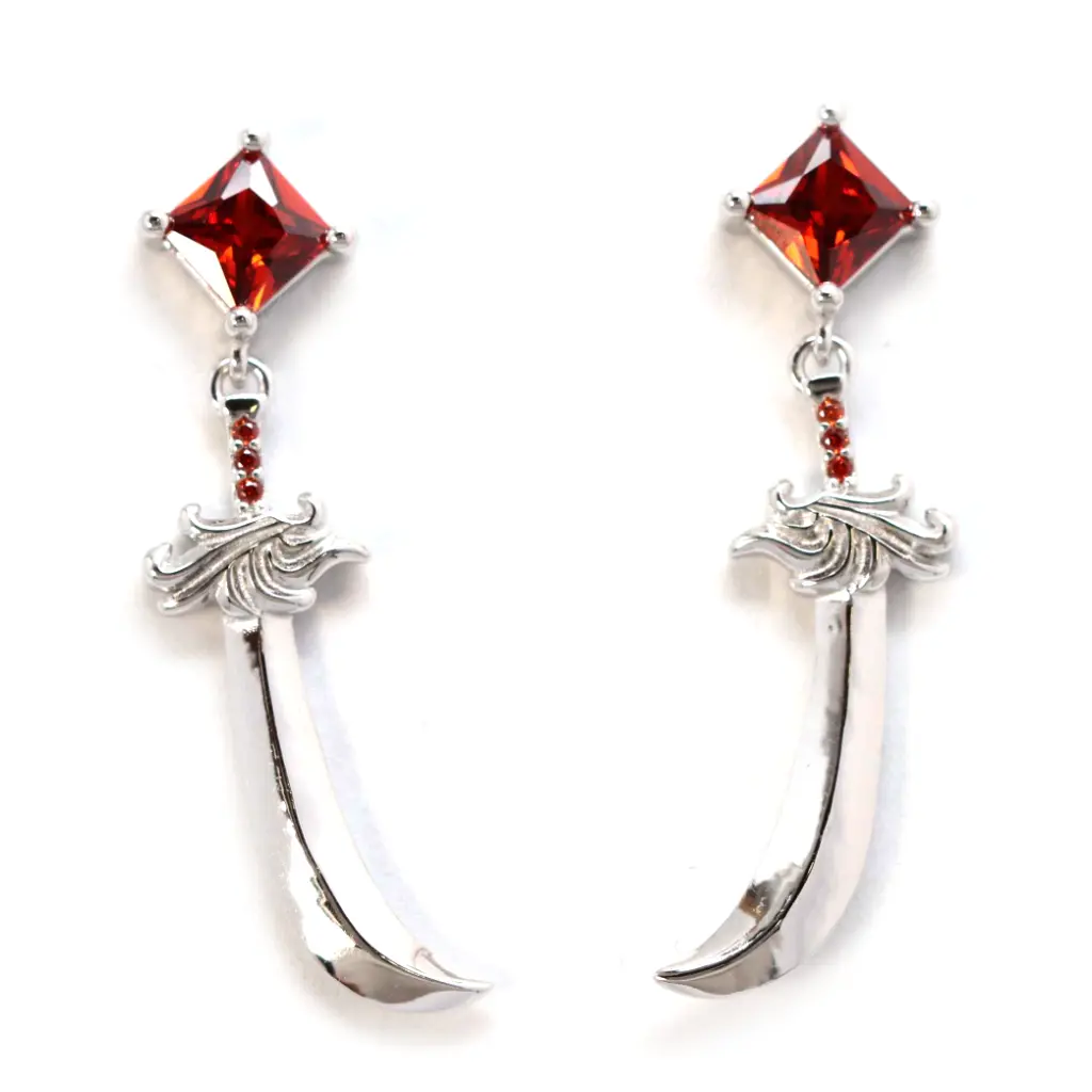 Wolf Fang Earrings for Women - Handmade Tribal Jewelry - Gothic Punk Accessories - Perfect for Halloween, Cosplay, and Festival Outfits