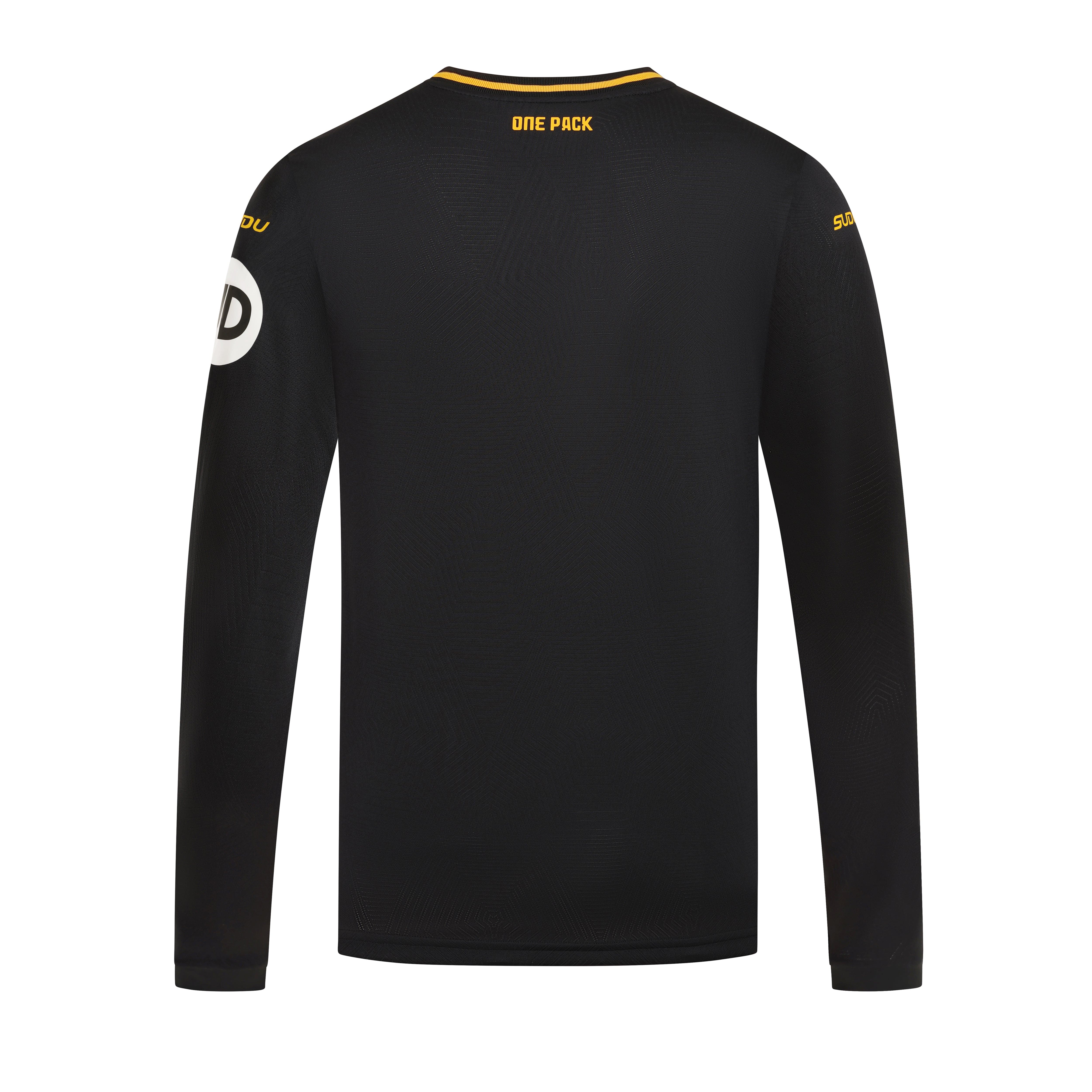 2024-2025 Wolves Away Jersey Long Sleeve Adult Soccer Jersey - Perfect for Match Days, Fan Events & Sports Enthusiasts