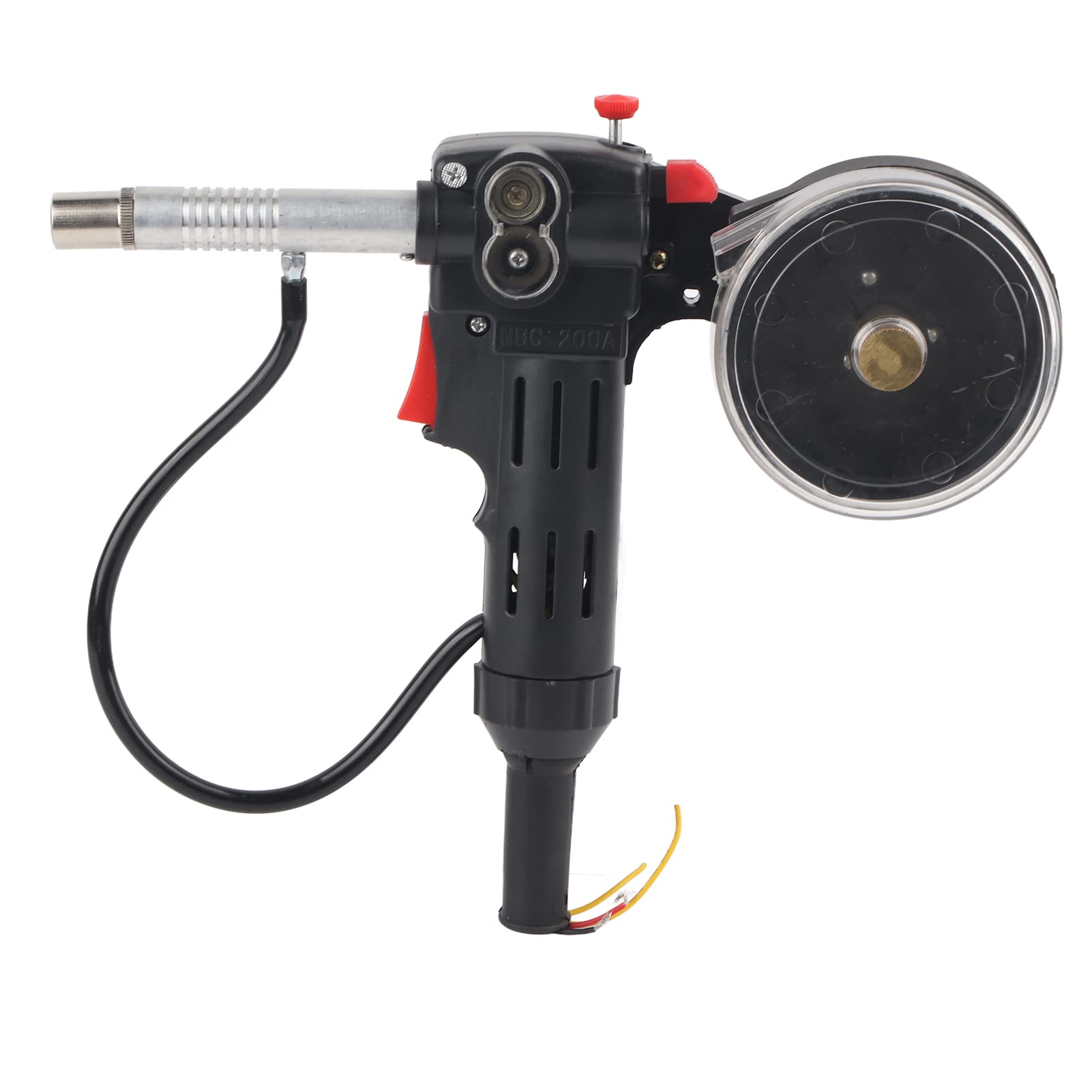 Aluminum Air Cooled Gas Welding Spool Gun - Professional MIG Welder Accessory for Manufacturing & Maintenance (Ideal for Auto Repair, Metal Fabrication & DIY Projects)