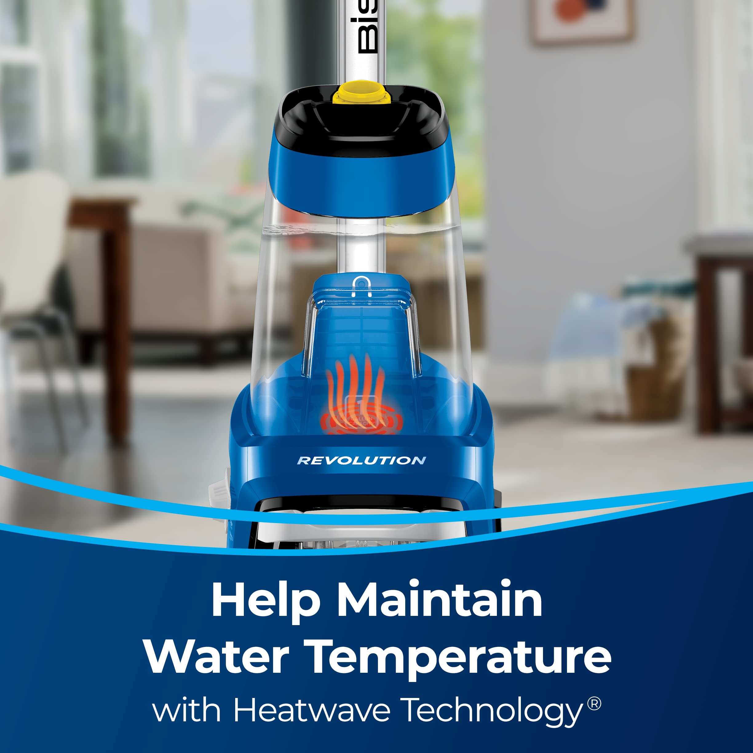 BISSELL ProHeat 2X Revolution Pet Turbo Upright Carpet Cleaner 35799 - Powerful Deep Cleaning for Pet Hair & Stains - Ideal for Home, Office & High-Traffic Areas