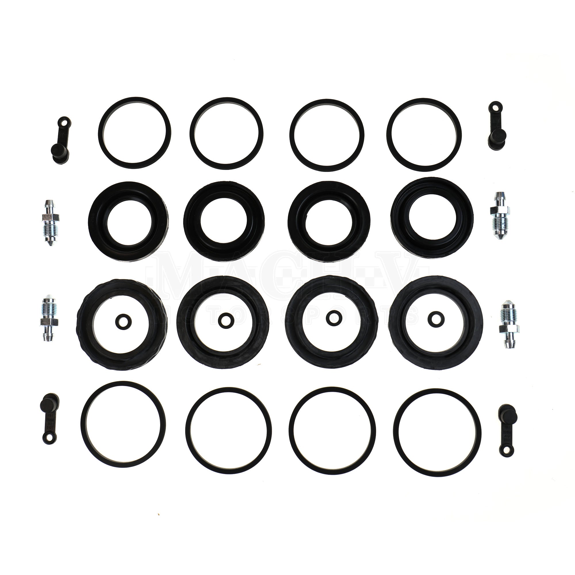 Brembo Caliper Rebuild Kit for 2004-2007 Subaru STI - High Performance Brake Repair Parts - Perfect for Track Days & Street Driving