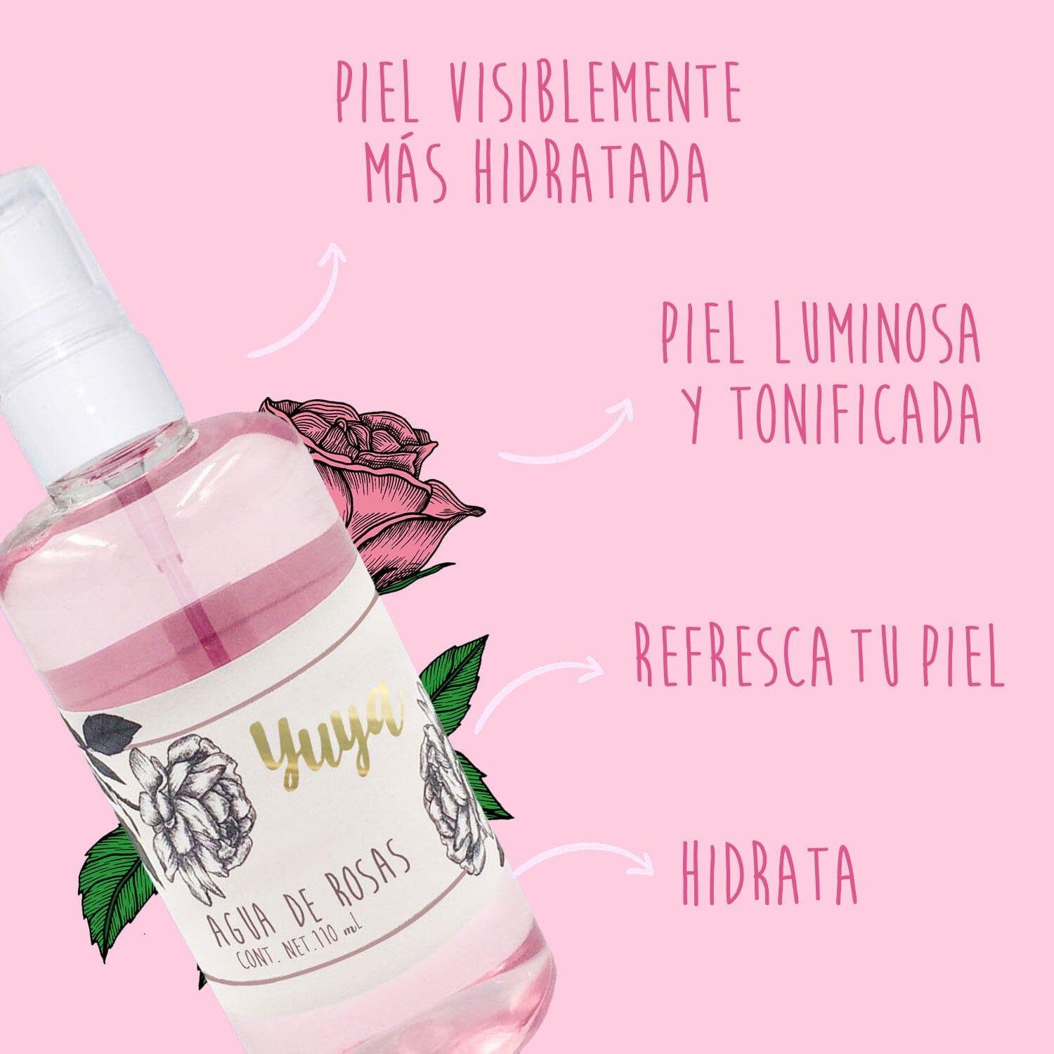 Pure Rose Water for Skin & Hair Care - Organic Facial Toner, Hydrating Mist & Natural Perfume | Perfect for DIY Beauty, Aromatherapy & Relaxation