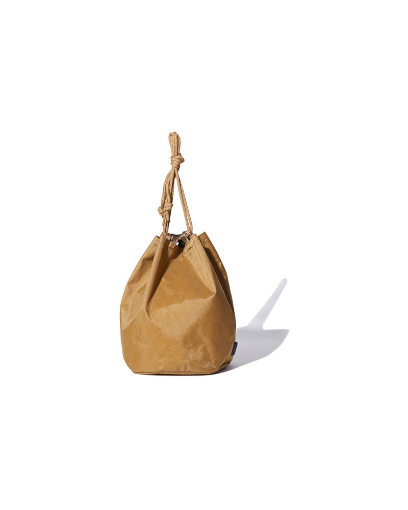 Durable X-Pac Nylon Kinchaku Bag - Lightweight & Waterproof Crossbody Pouch for Travel, Hiking & Everyday Carry