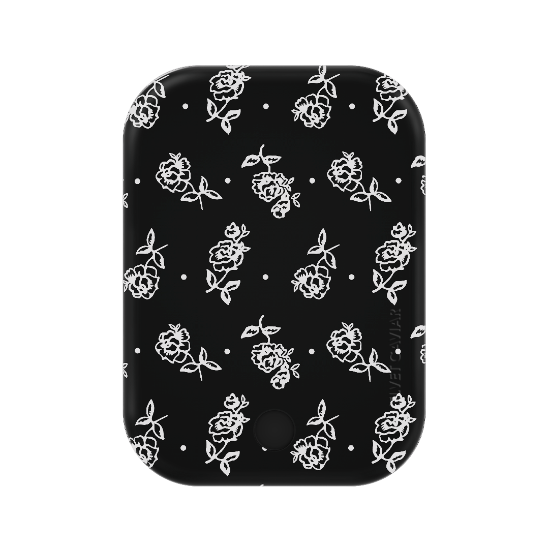 Vintage Roses MagSafe Battery Pack - 5000mAh Portable Charger for iPhone 12/13/14/15 - Wireless Power Bank with Fast Charging | Perfect for Travel, Work & Outdoor Adventures