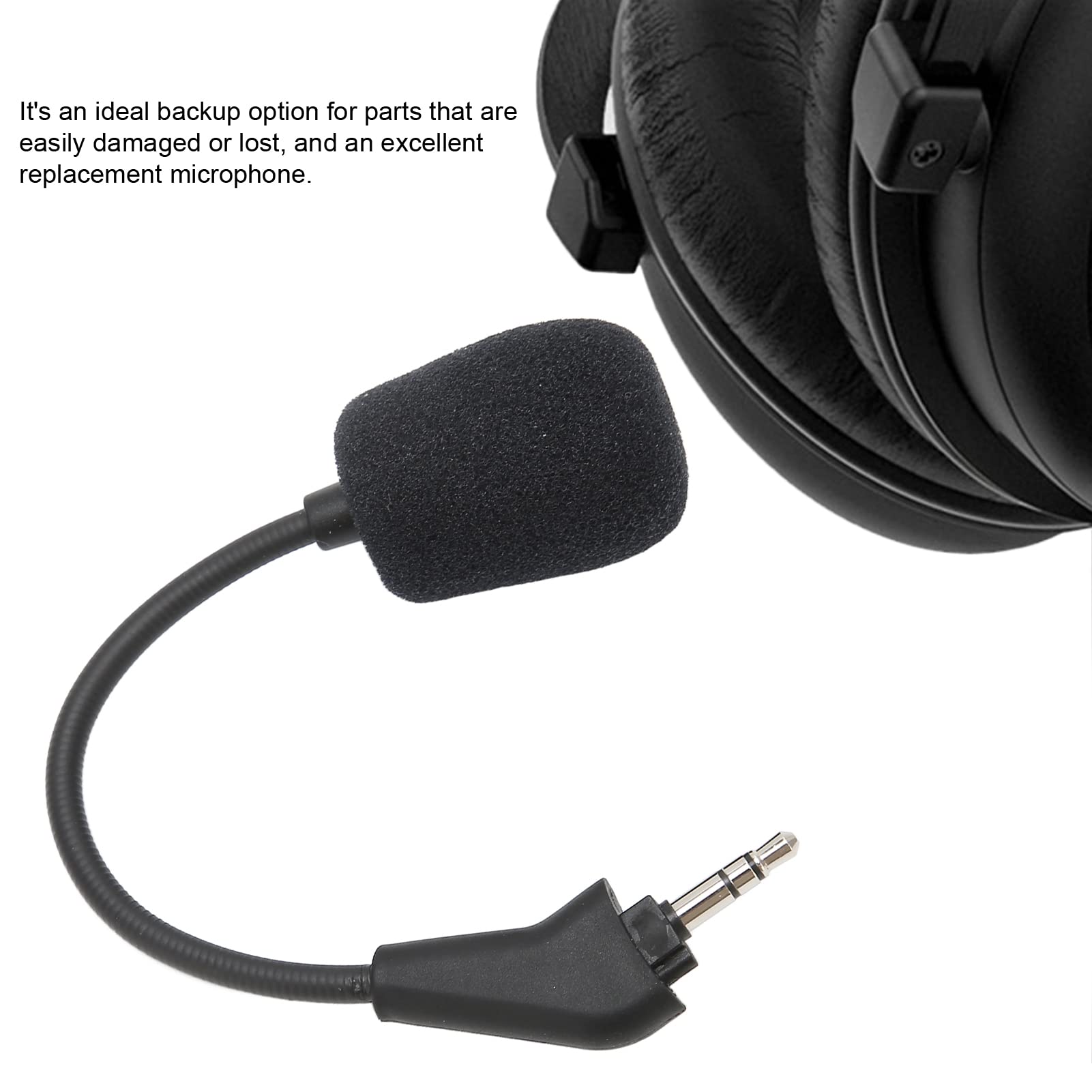 SUNGOOYUE Replacement Gaming Microphone for Corsair HS50 HS60 HS70 HS70 SE Headset - Noise Cancelling Mic with Deep Bass & Copper Core - Perfect for PC Gaming, Streaming & Voice Chat