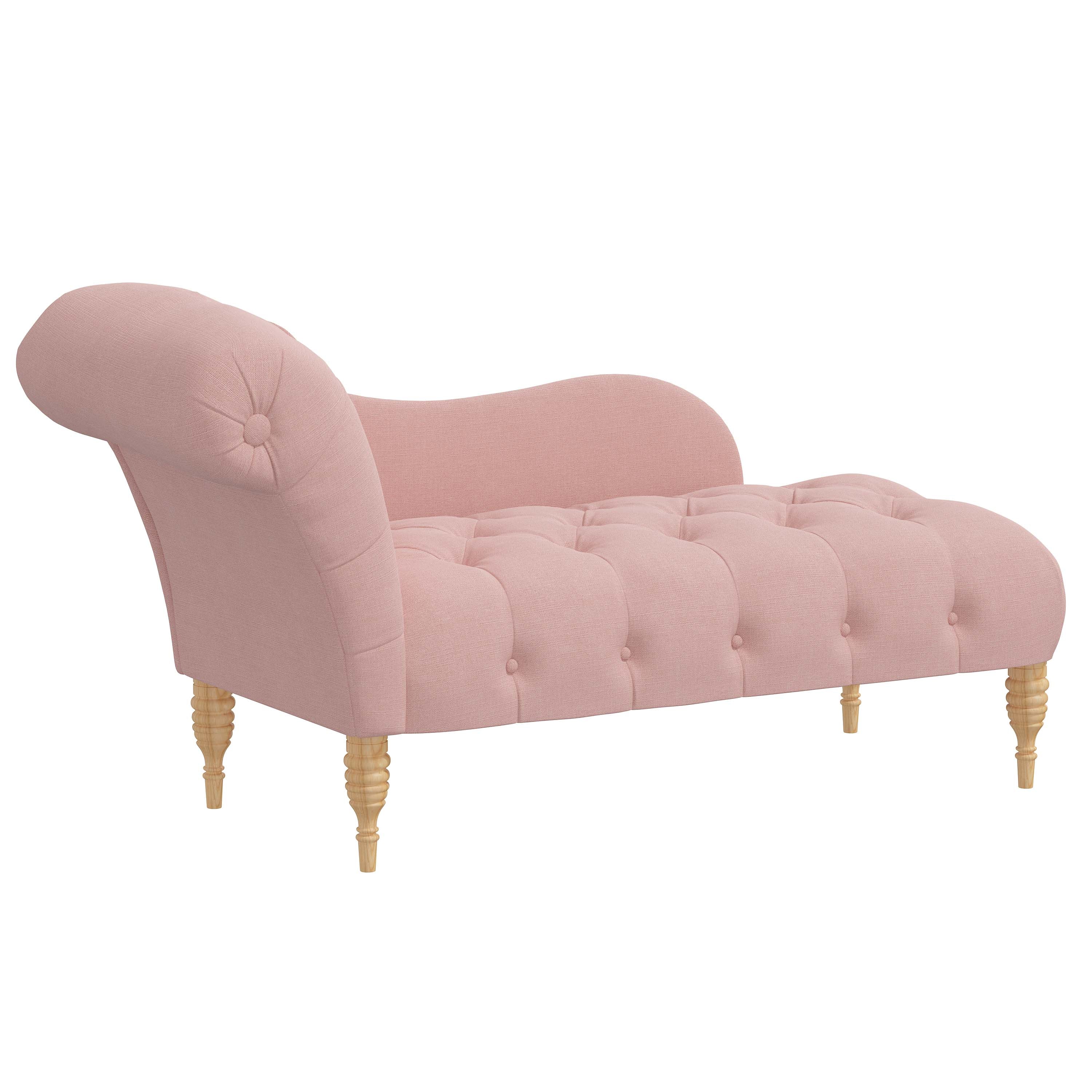 Rowen Chaise Lounge Chair - Modern Accent Furniture for Living Room, Bedroom & Patio - Stylish Upholstered Seating with Wooden Legs - Perfect for Relaxing, Reading & Decorating Your Home