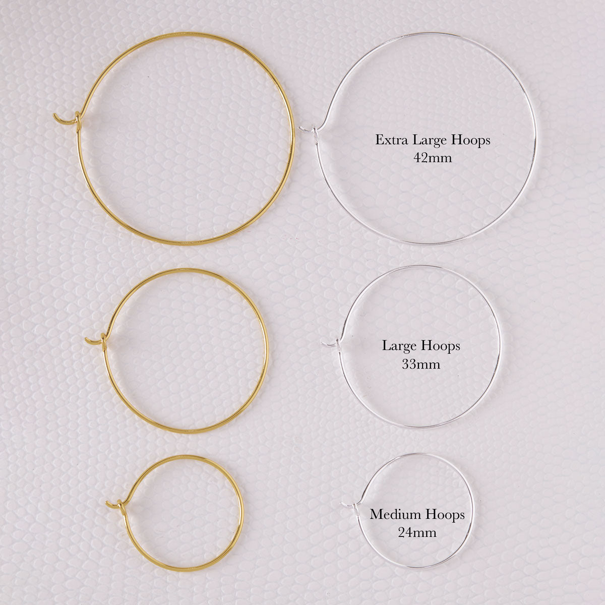 Large Hoop Sleeper Earrings for Women - 14K Gold Plated Dangle Earrings for Everyday Wear | Perfect for Parties, Weddings & Casual Outfits