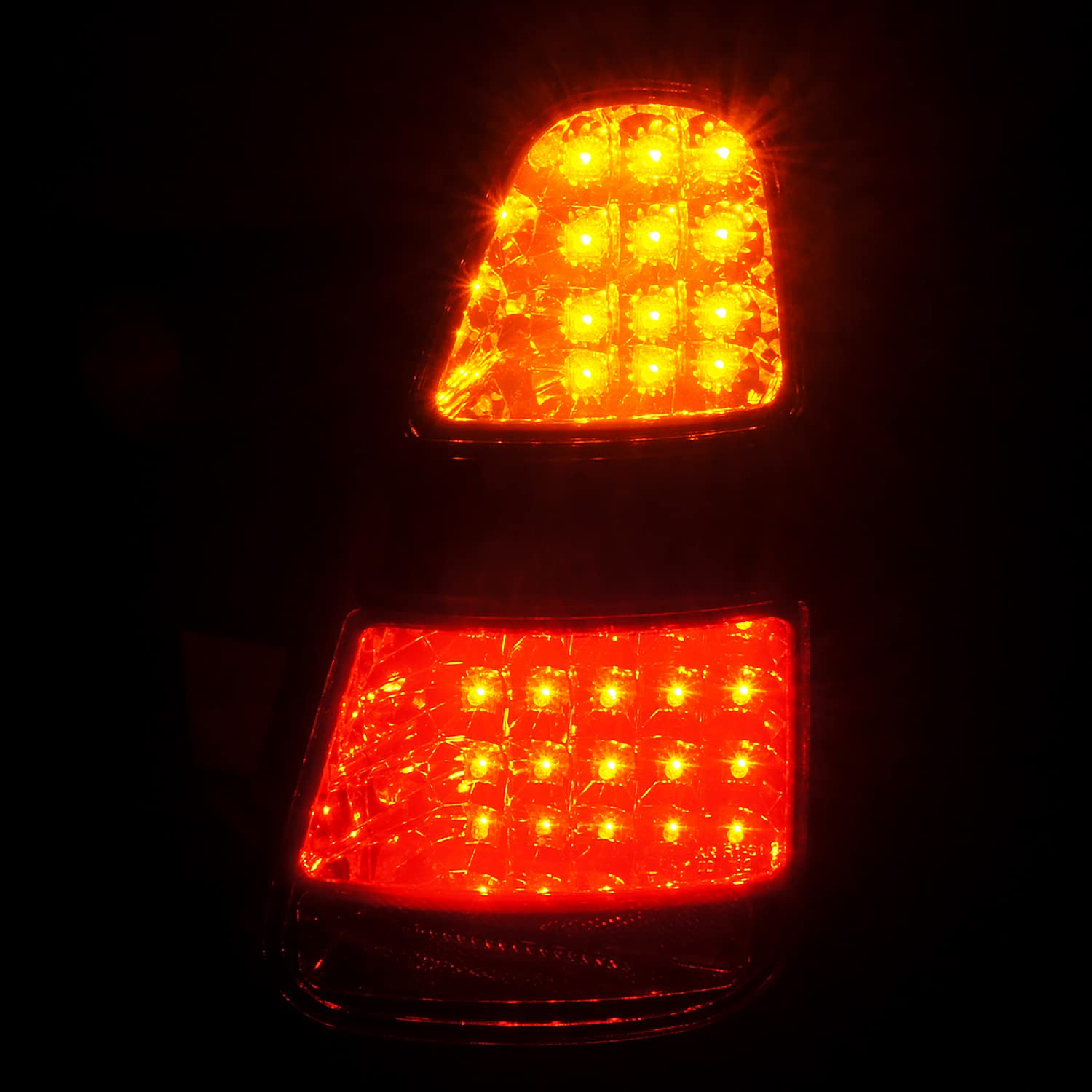 Spec-D Tuning LED Tail Lights - Smoke Lens Rear Brake Signal Lights for 2005-2006 Mini Cooper S (Left & Right Pair) - Upgrade Your Mini's Style & Visibility for Night Driving & Custom Looks