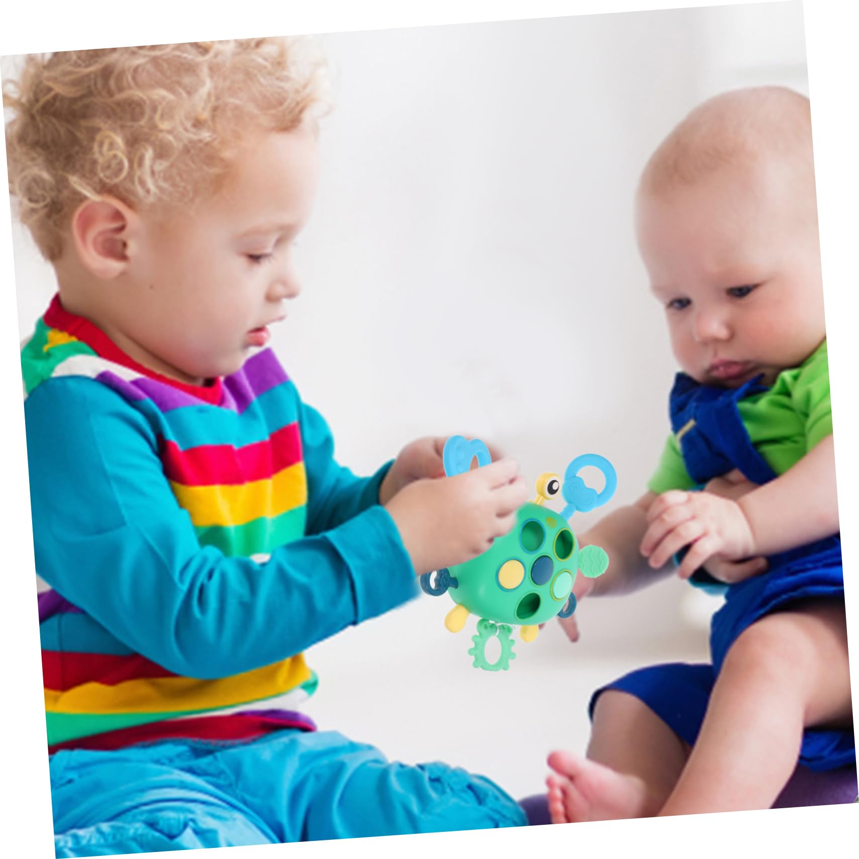 RORPOIR Lala Toys - Travel Sensory Activity Toy for Babies & Newborns | Early Learning & Development Toy | Safe PP Material | Perfect for Airplane, Car Rides & Stroller Entertainment
