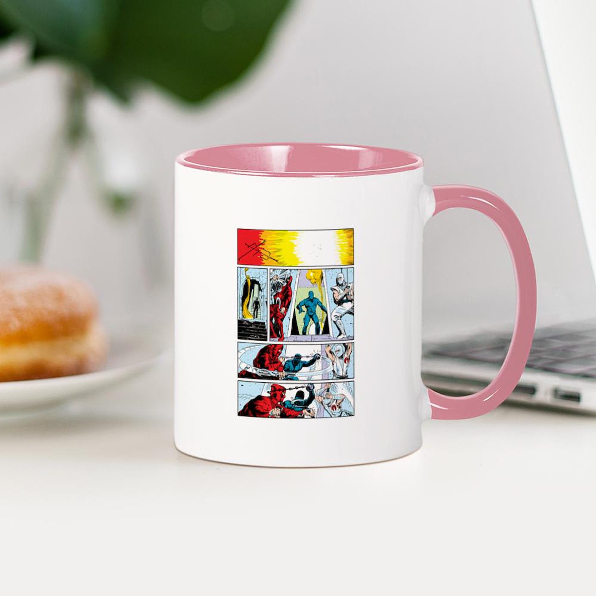 GI Joe Storm Shadow Comic Strip 11 oz Ceramic Coffee Mug - 325ml Funny Novelty Gift for Fans | Perfect for Home, Office & Collectors