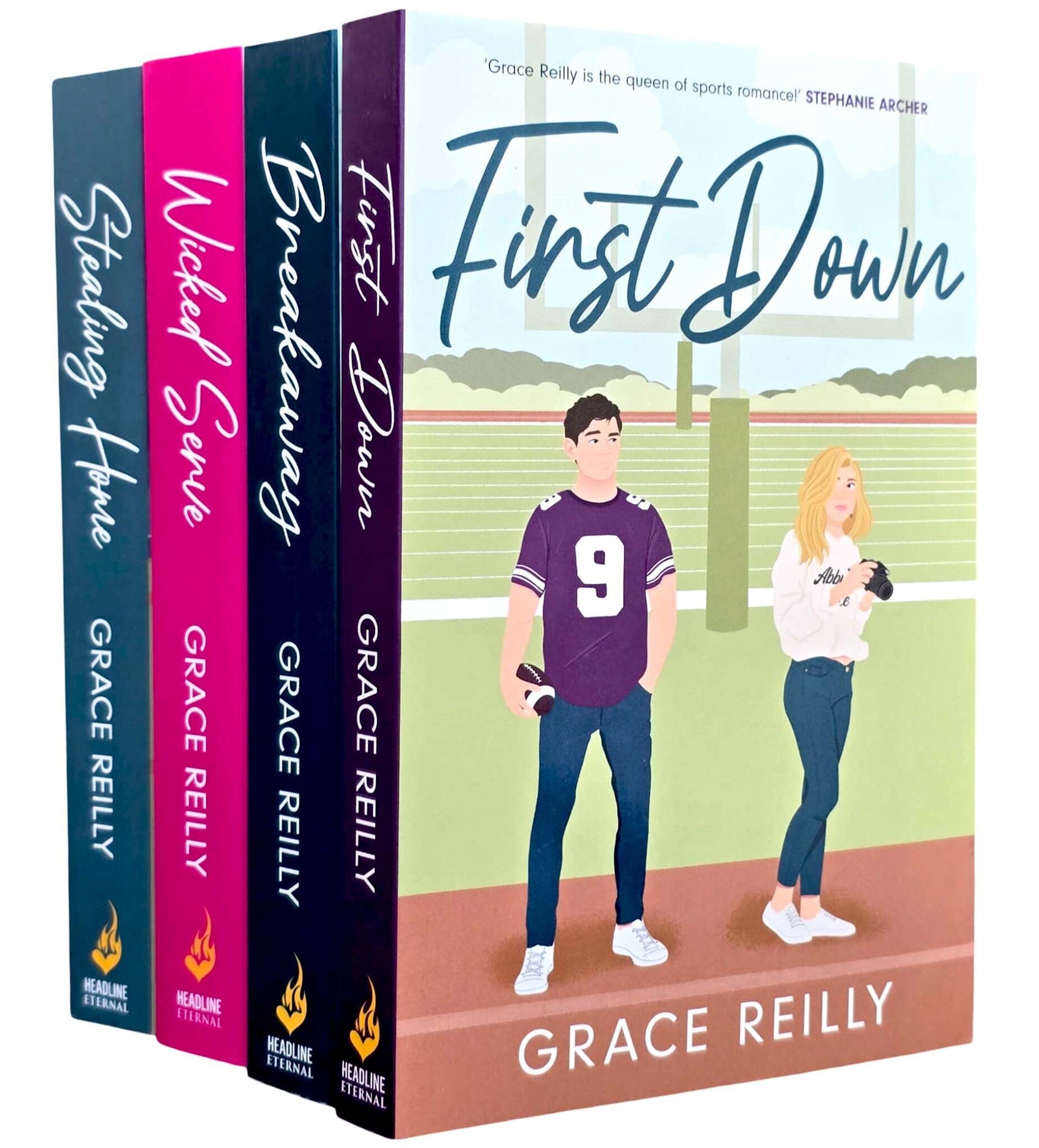 Beyond The Play Series By Grace Reilly - 4 Book Collection Set | Fiction Paperback Novels | Perfect for Book Clubs & Contemporary Romance Readers