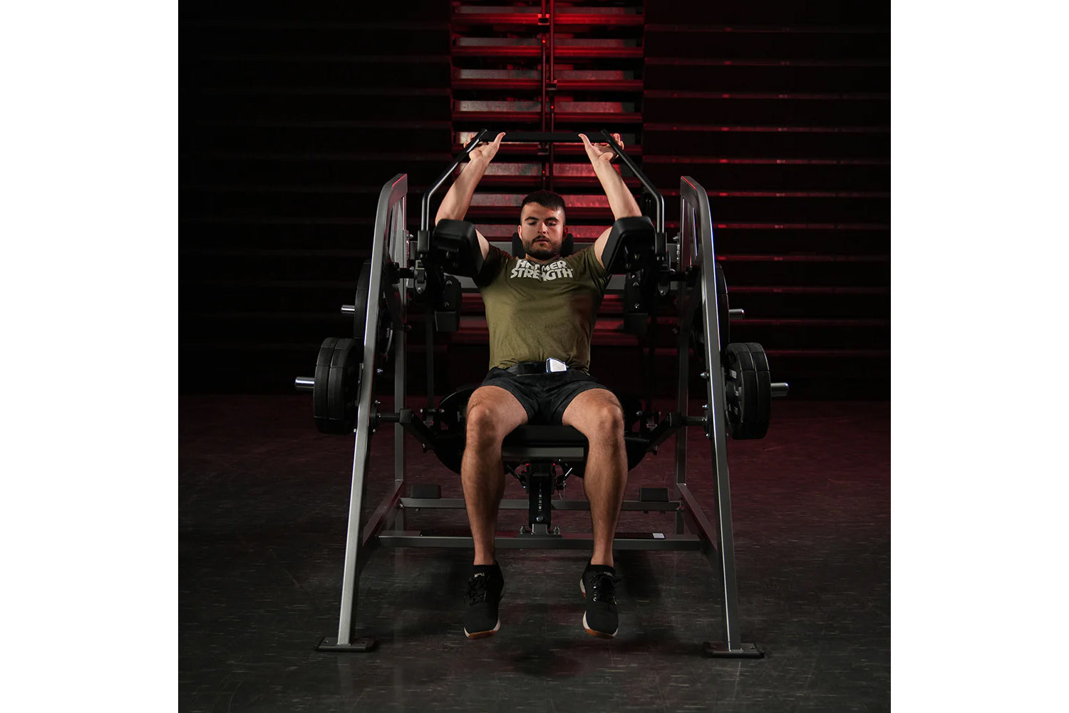 Hammer Strength Plate Loaded Pullover Machine - Commercial Gym Equipment for Back & Shoulder Workouts - Perfect for Home & Commercial Gym Strength Training
