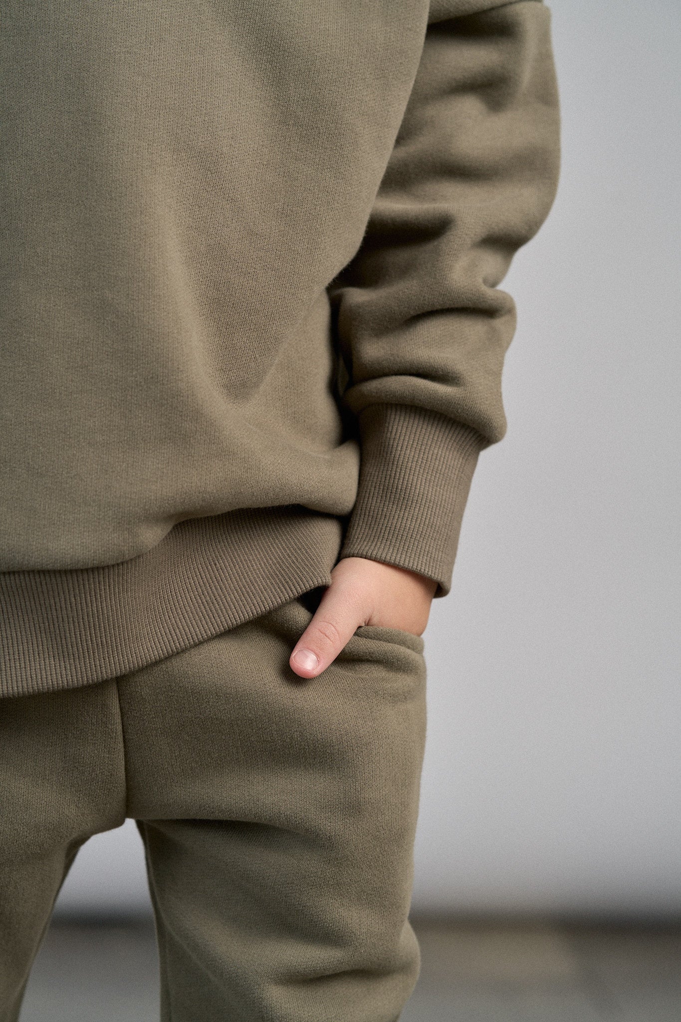 Premium Elevated Crewneck Sweatshirt - Army Green | Soft & Comfortable Cotton Blend | Casual Wear & Street Style Outfits
