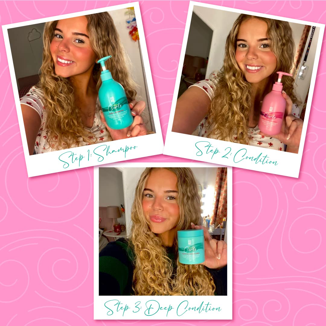 Give Me Cosmetics Curly Hair Leave-In Conditioner - Hydrates & Defines with Natural Oils for Daily Hair Care