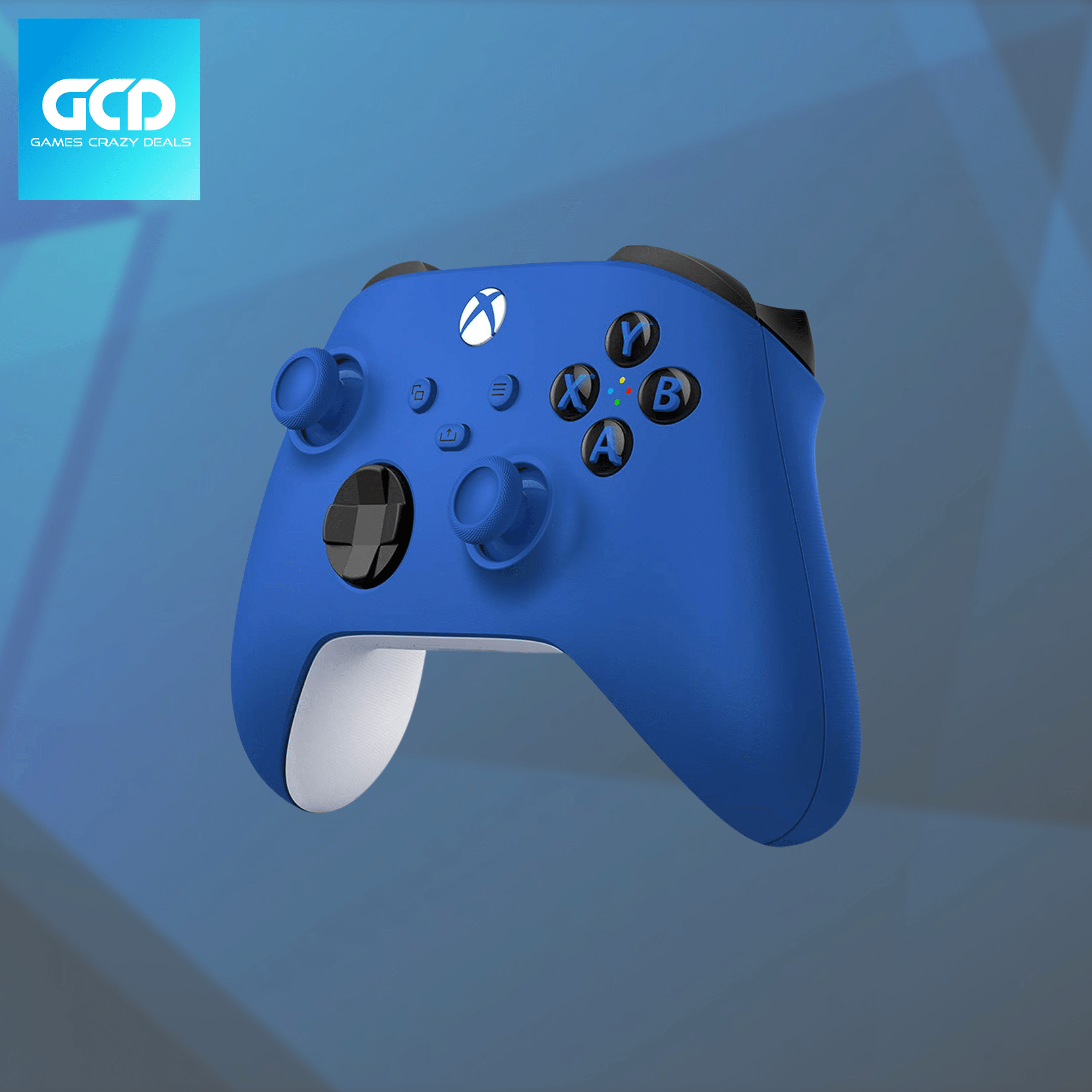 Xbox Wireless Controller Shock Blue - Official Microsoft Gamepad for Xbox Series X|S, PC & Mobile - Ergonomic Design for Comfortable Gaming - Perfect for Competitive Play & Long Gaming Sessions