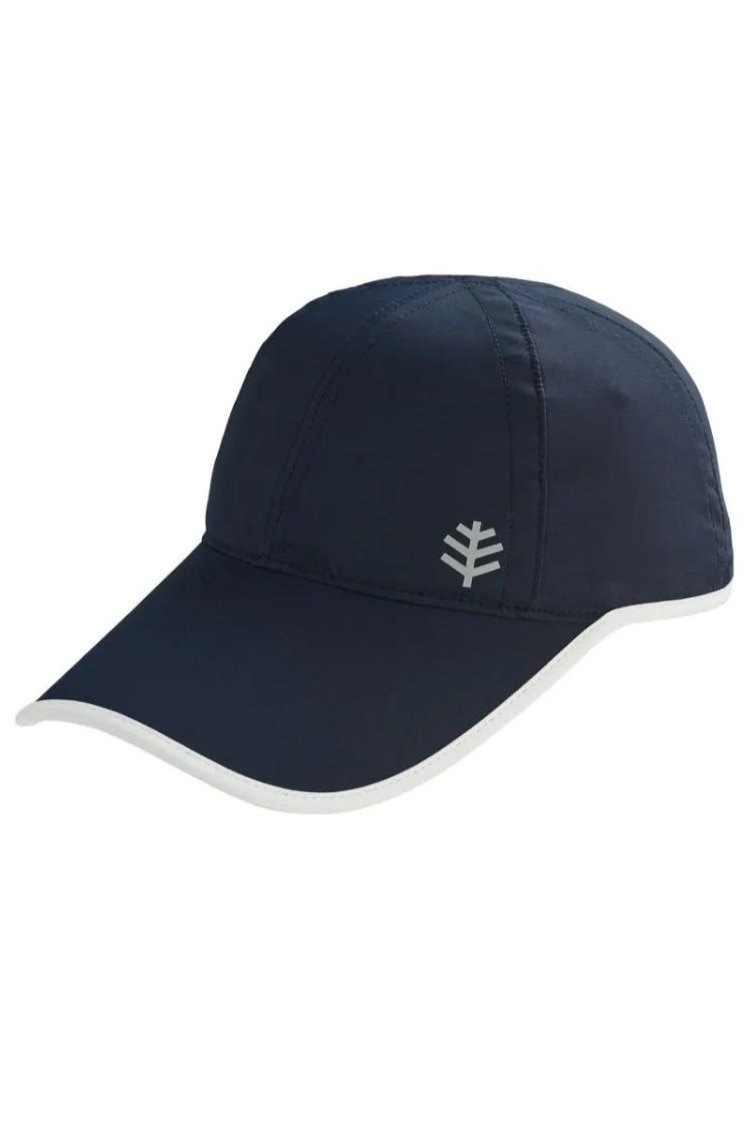 Unisex Lenny Sport Cap - Navy & White Adjustable Baseball Hat for Men & Women - Perfect for Running, Hiking, and Outdoor Activities
