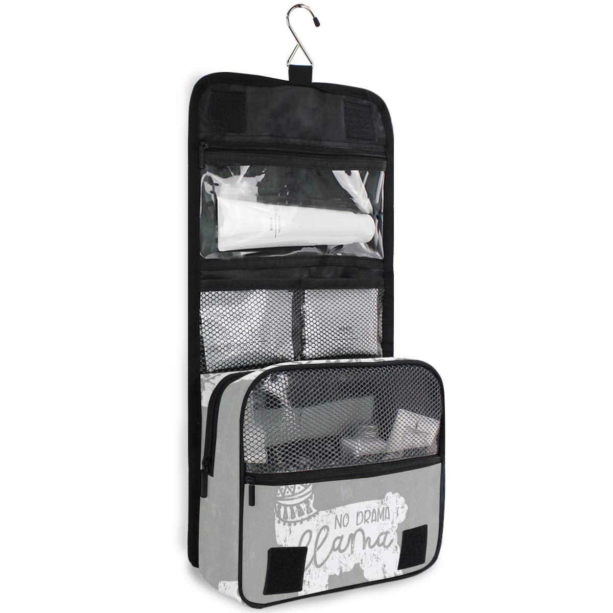 Multifunctional Hanging Toiletry Bag - Waterproof Travel Cosmetic Organizer for Women & Men | Portable Makeup Pouch for Bathroom, Gym, Camping & Vacation Essentials