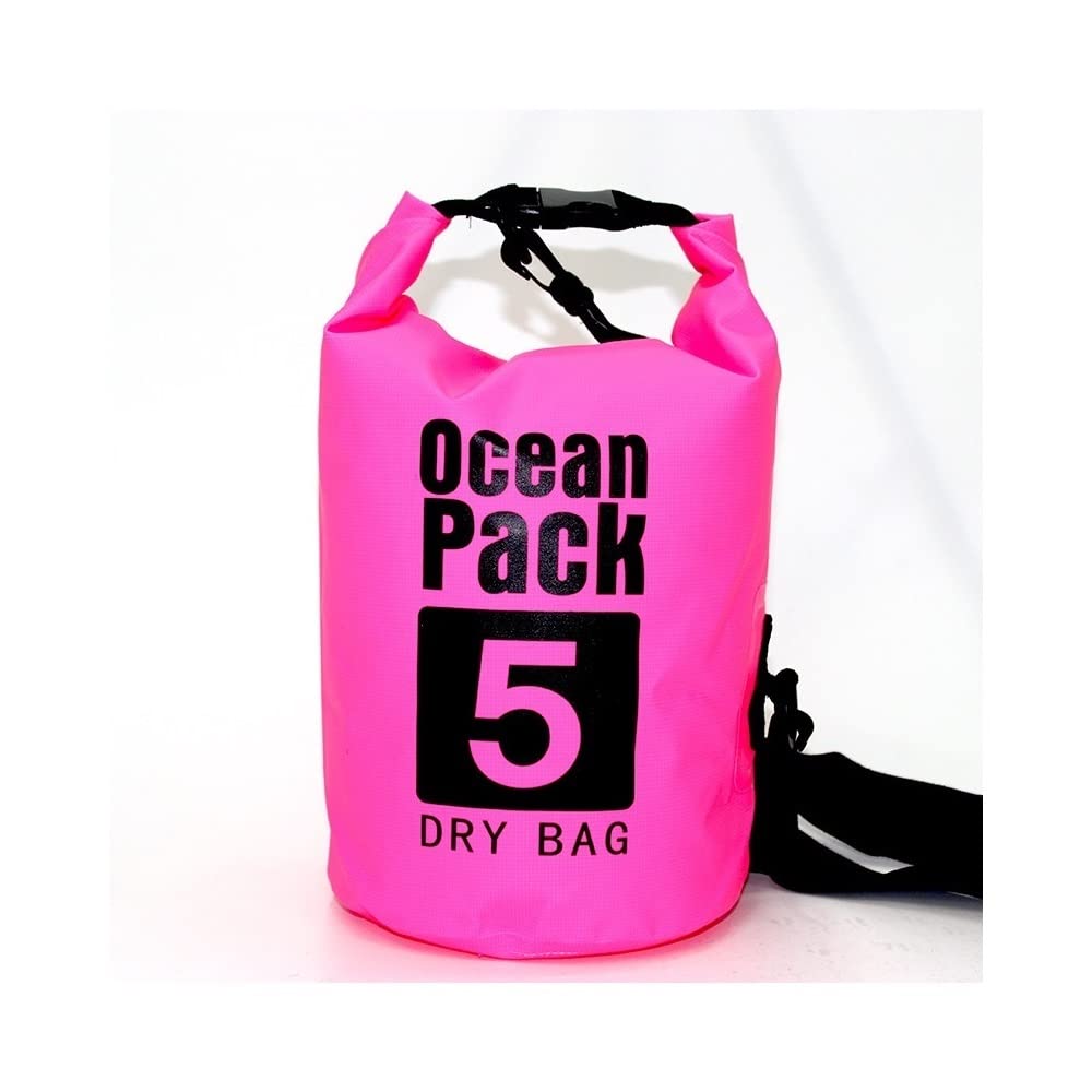 Waterproof Bucket Bag - Single Shoulder & Double Handle Floating Dry Bag for Swimming, Beach, Kayaking, Boating | Outdoor Waterproof Storage for Pool, Travel & Water Sports