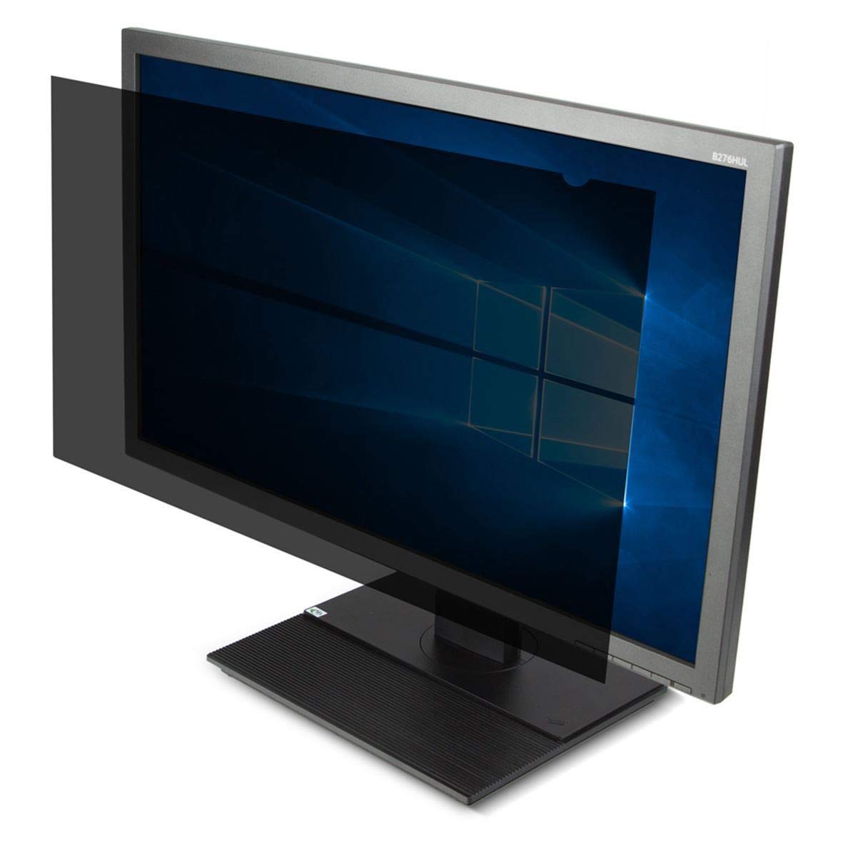 Targus 4Vu Privacy Screen Filter for 23-Inch Widescreen Monitor (16:9 Aspect Ratio) - Blue Light Filter & Anti-Glare Protection for Eye Strain Relief - Works in Landscape & Portrait Mode - Perfect for Office, Home & Public Spaces (ASF23W9USZ)