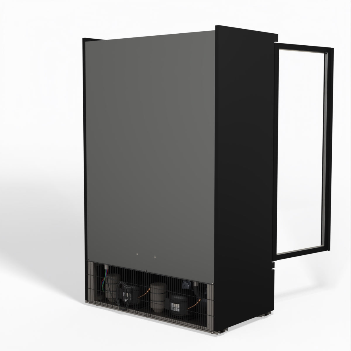 AG Supermarket Commercial Two Glass Door Upright Display Refrigerator 1000L - Perfect for Grocery Stores, Restaurants & Convenience Stores